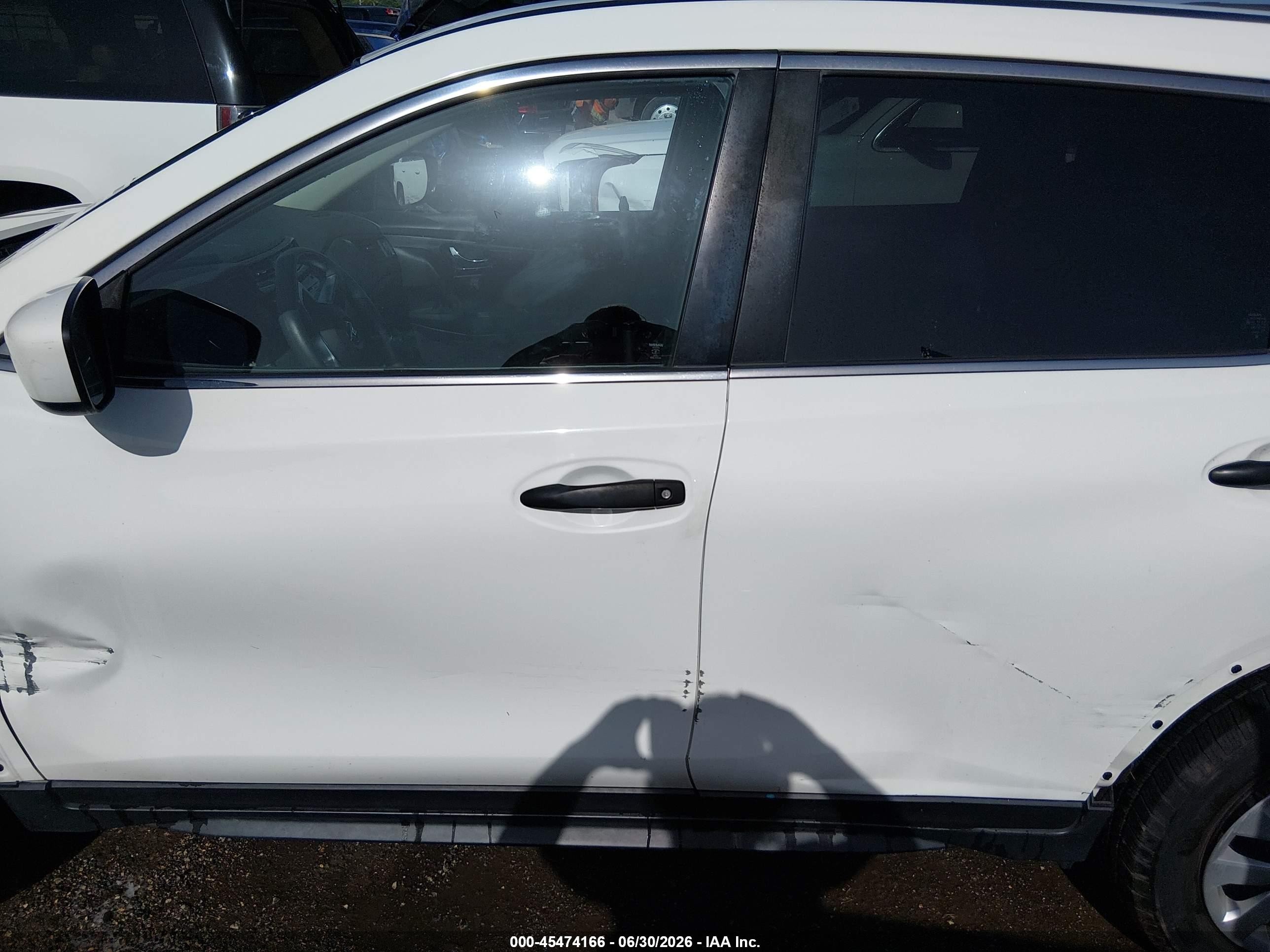 2017 Nissan Rogue S White vin: JN8AT2MT0HW149436