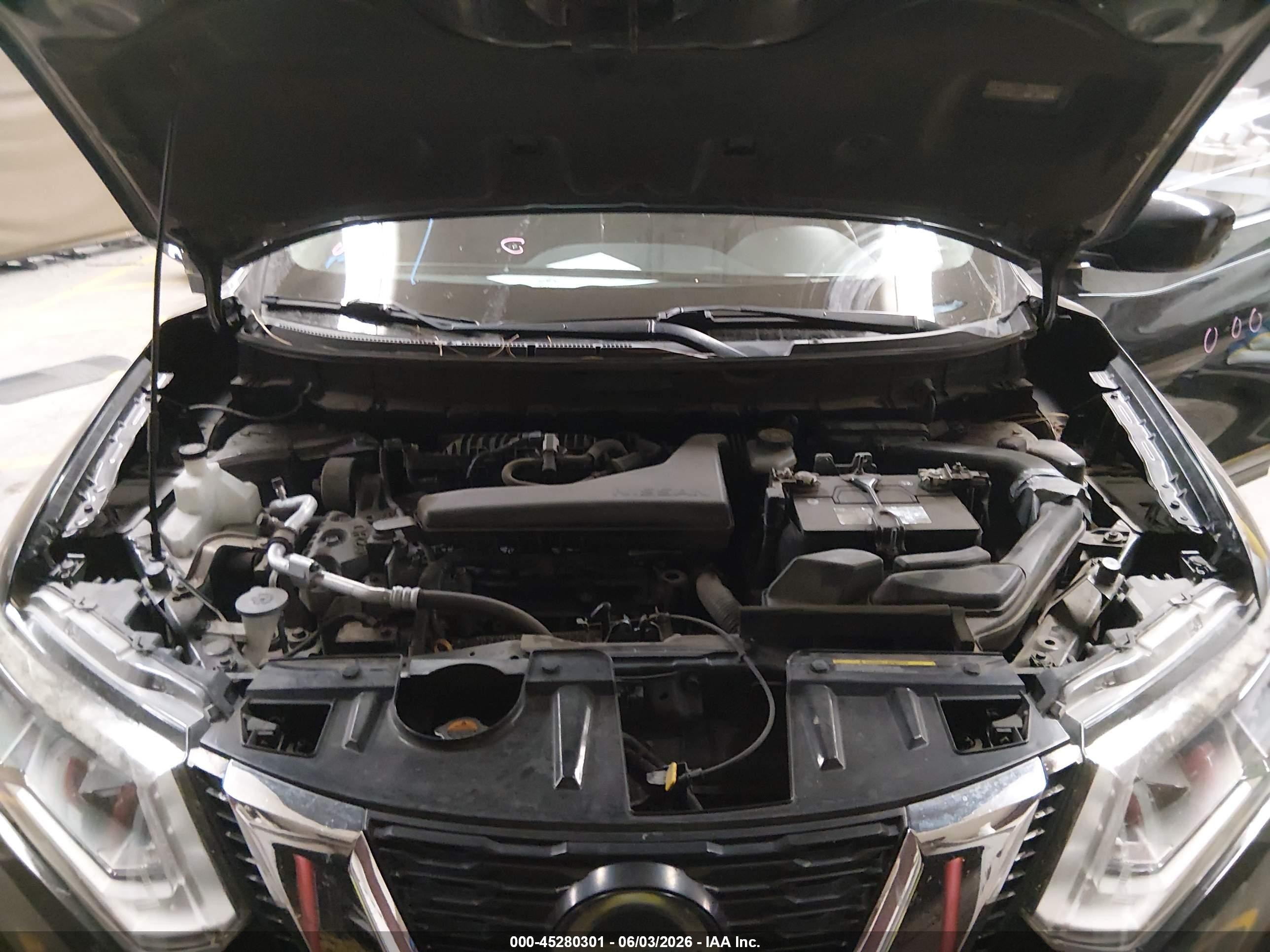 2020 Nissan Rogue S Fwd Black vin: JN8AT2MT0LW040385