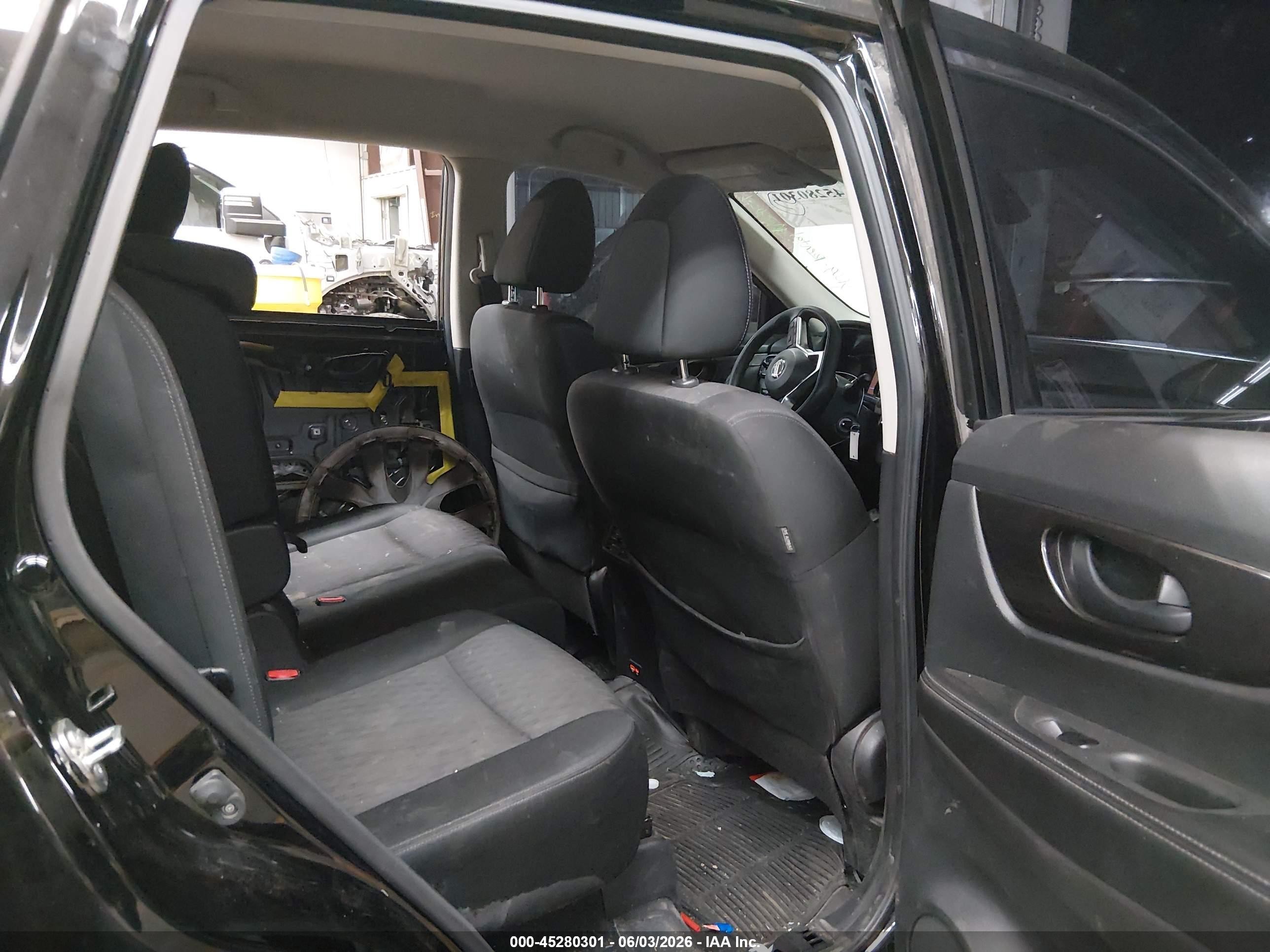 2020 Nissan Rogue S Fwd Black vin: JN8AT2MT0LW040385