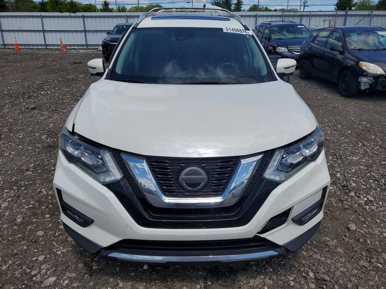 2018 Nissan Rogue Sl Белый vin: JN8AT2MT1JW487482