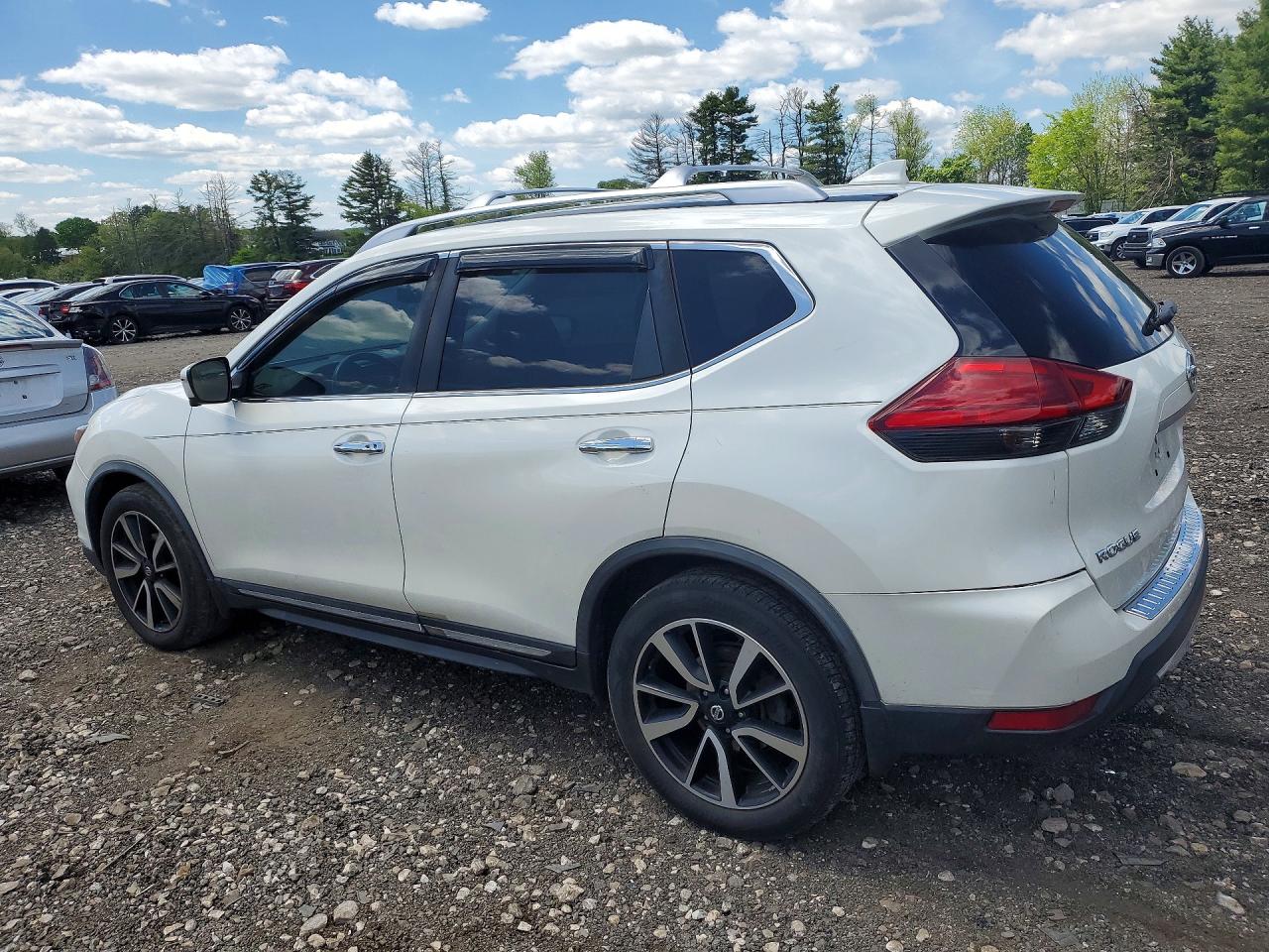 2018 Nissan Rogue Sl Белый vin: JN8AT2MT1JW487482