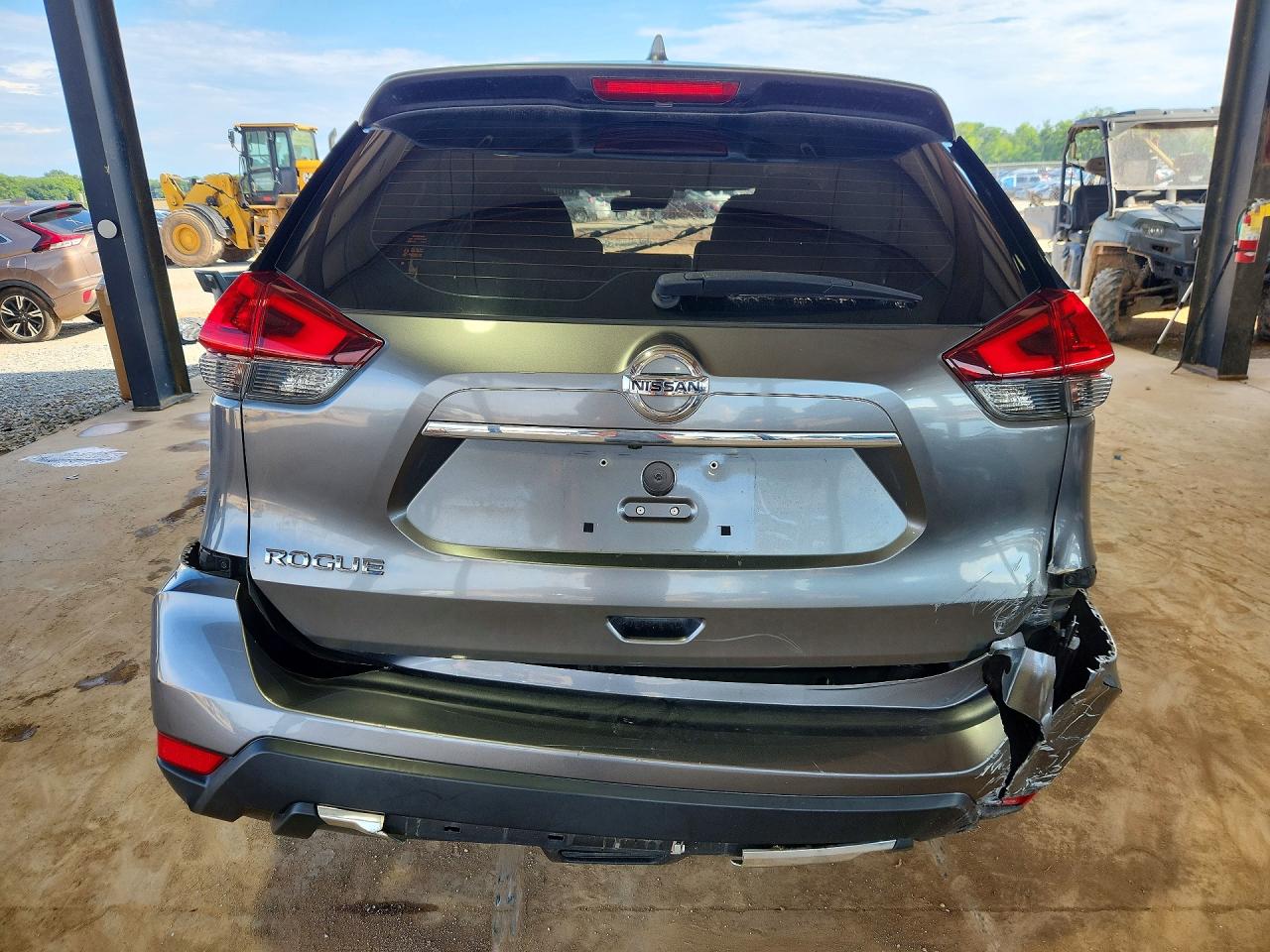 2020 Nissan Rogue S Серый vin: JN8AT2MT1LW036197