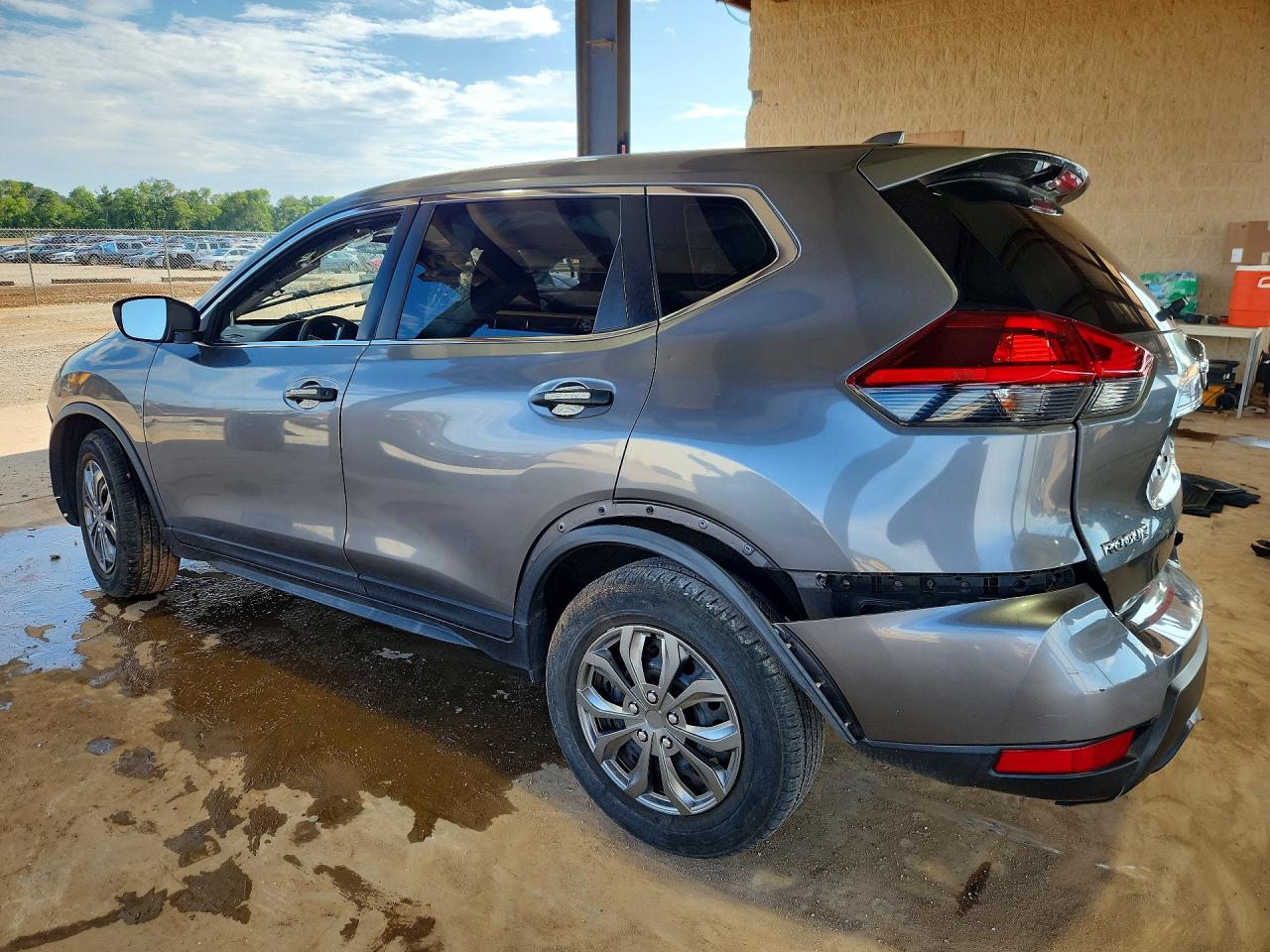 2020 Nissan Rogue S Серый vin: JN8AT2MT1LW036197