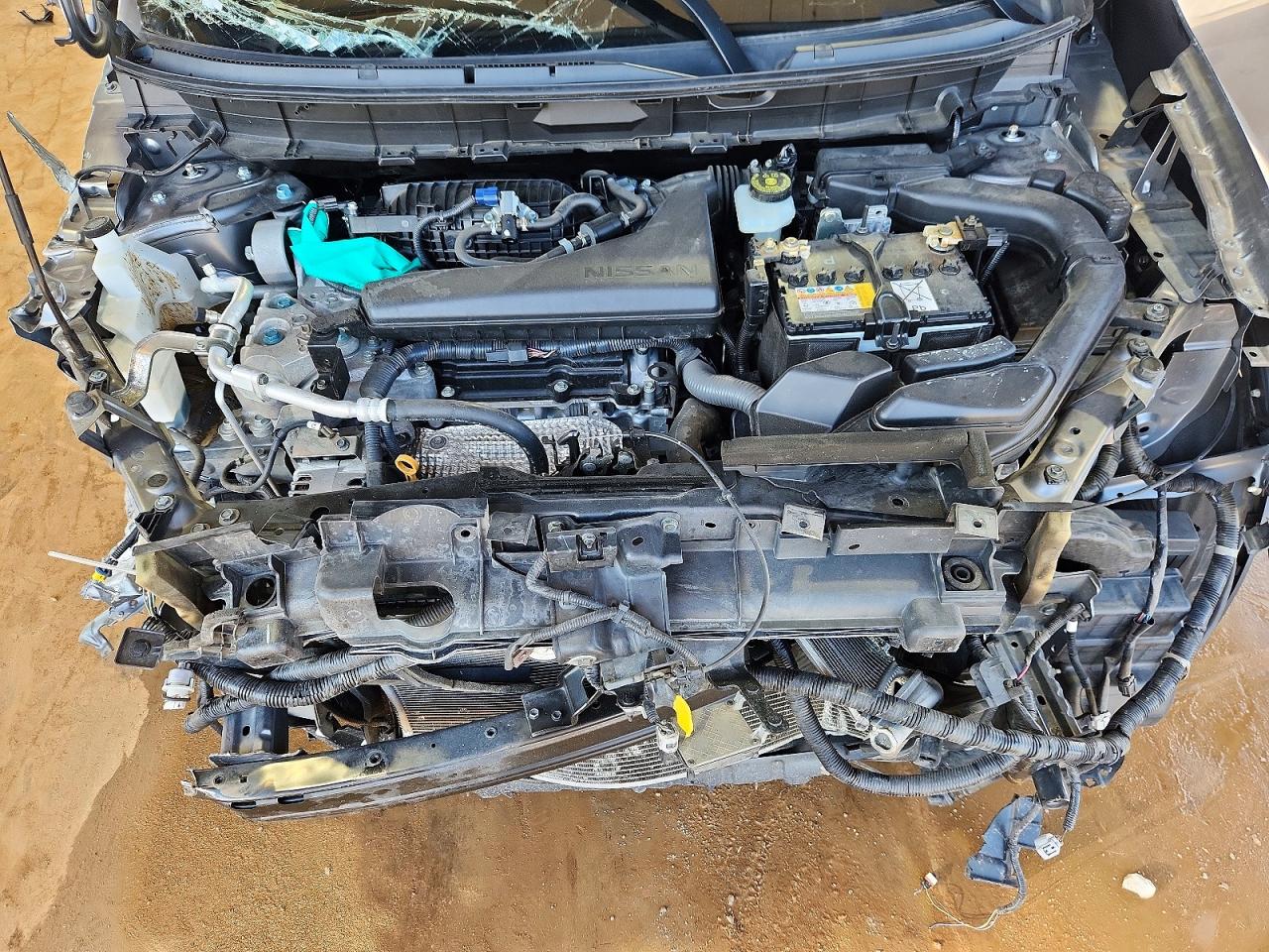 2020 Nissan Rogue S Серый vin: JN8AT2MT1LW036197