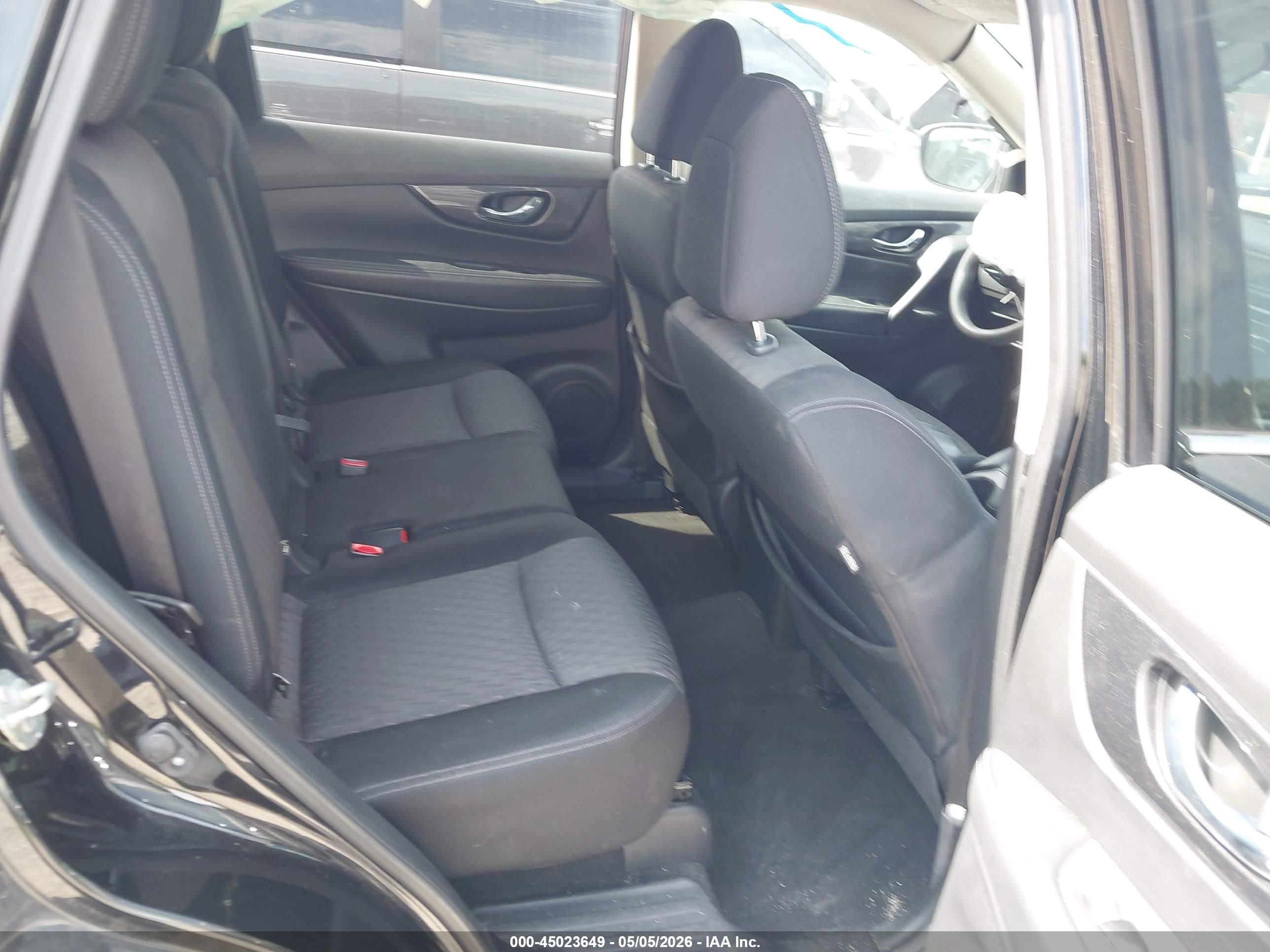 2017 Nissan Rogue S Черный vin: JN8AT2MT2HW130595