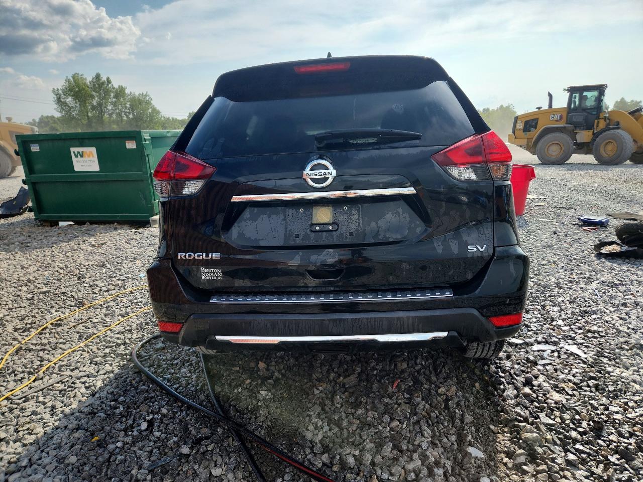 2017 Nissan Rogue Sv Black vin: JN8AT2MT2HW393170