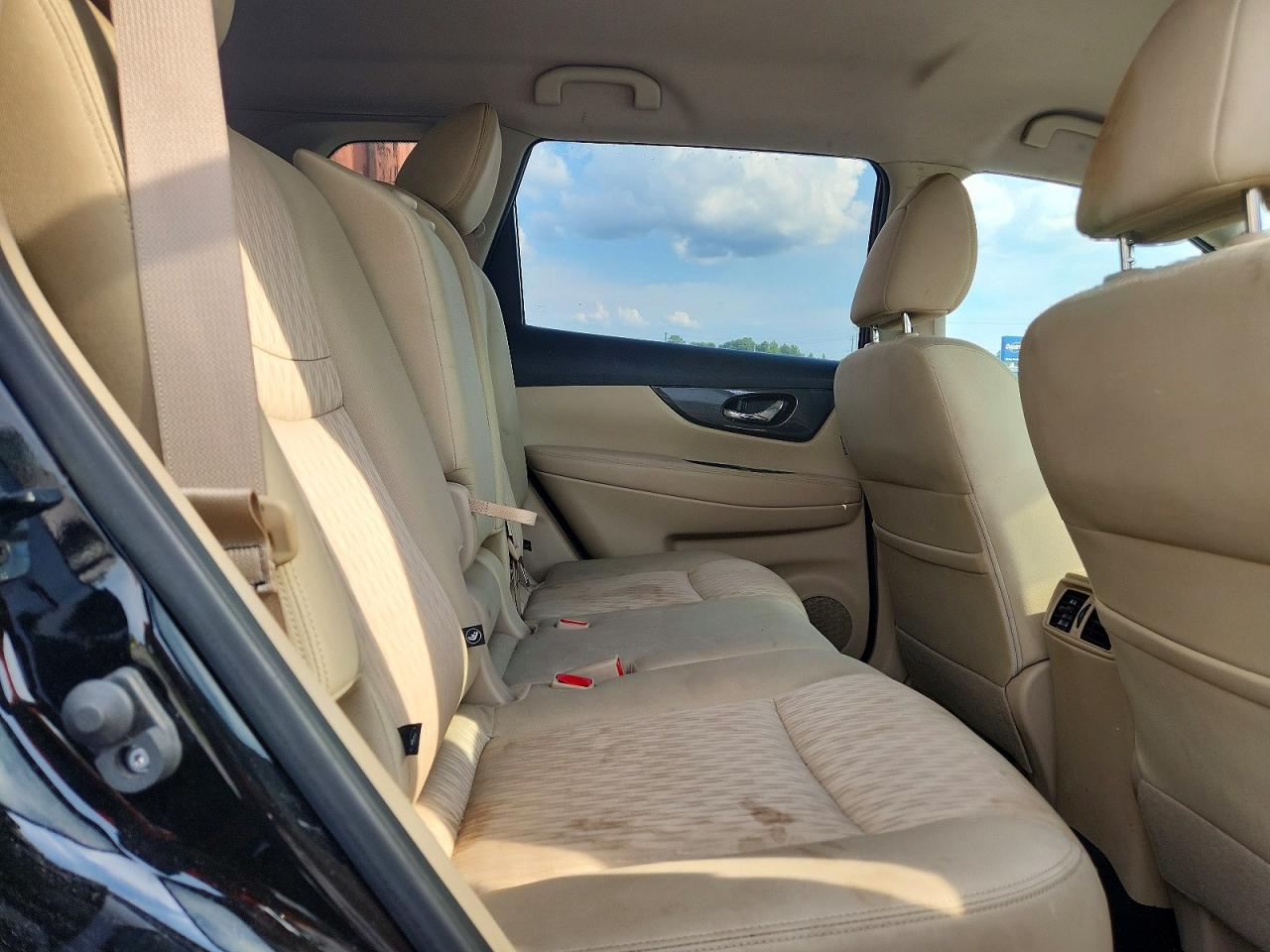2017 Nissan Rogue Sv Black vin: JN8AT2MT2HW393170