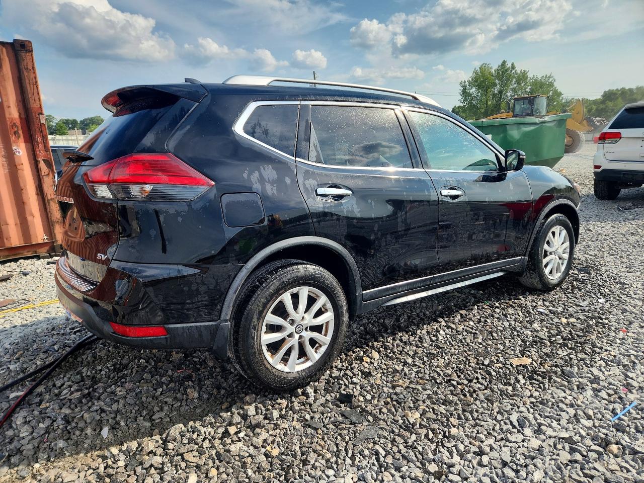2017 Nissan Rogue Sv Black vin: JN8AT2MT2HW393170