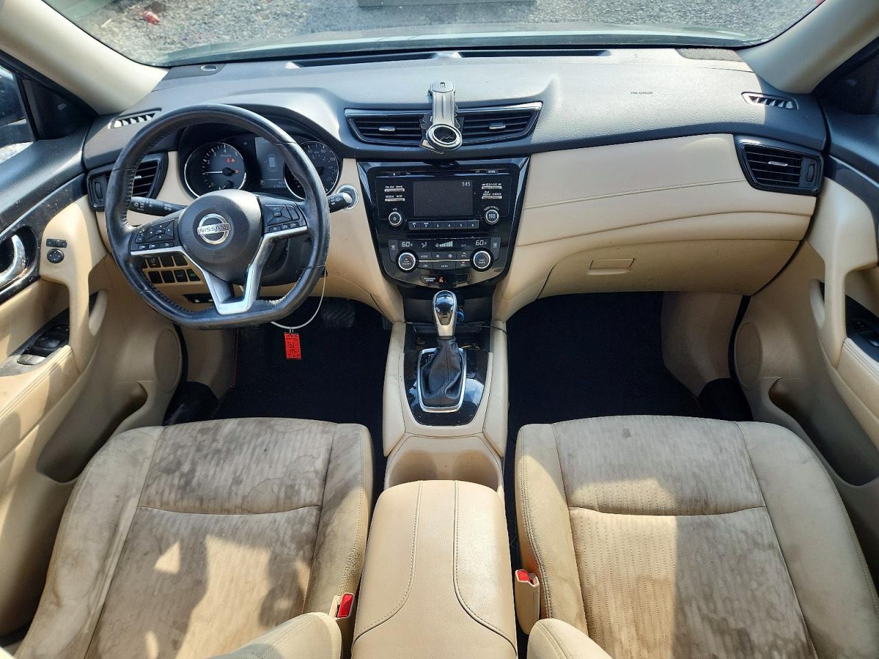 2017 Nissan Rogue Sv Black vin: JN8AT2MT2HW393170