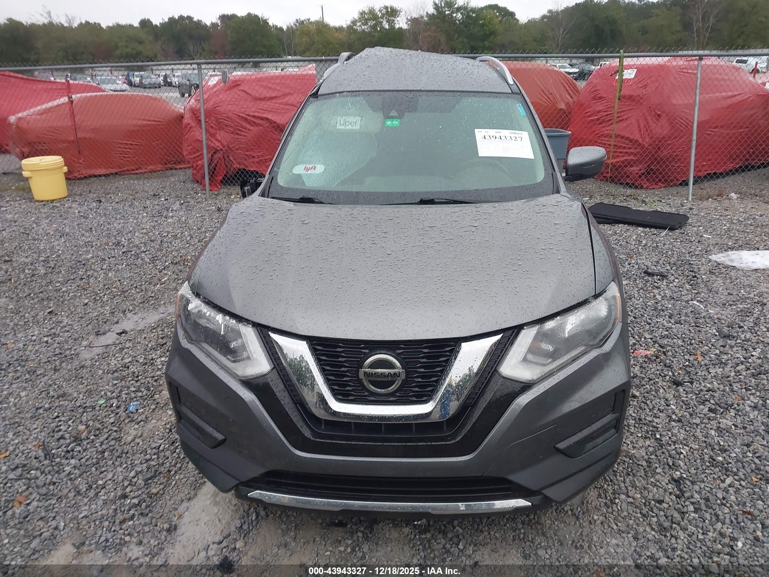 2019 Nissan Rogue S Gray vin: JN8AT2MT2KW267009