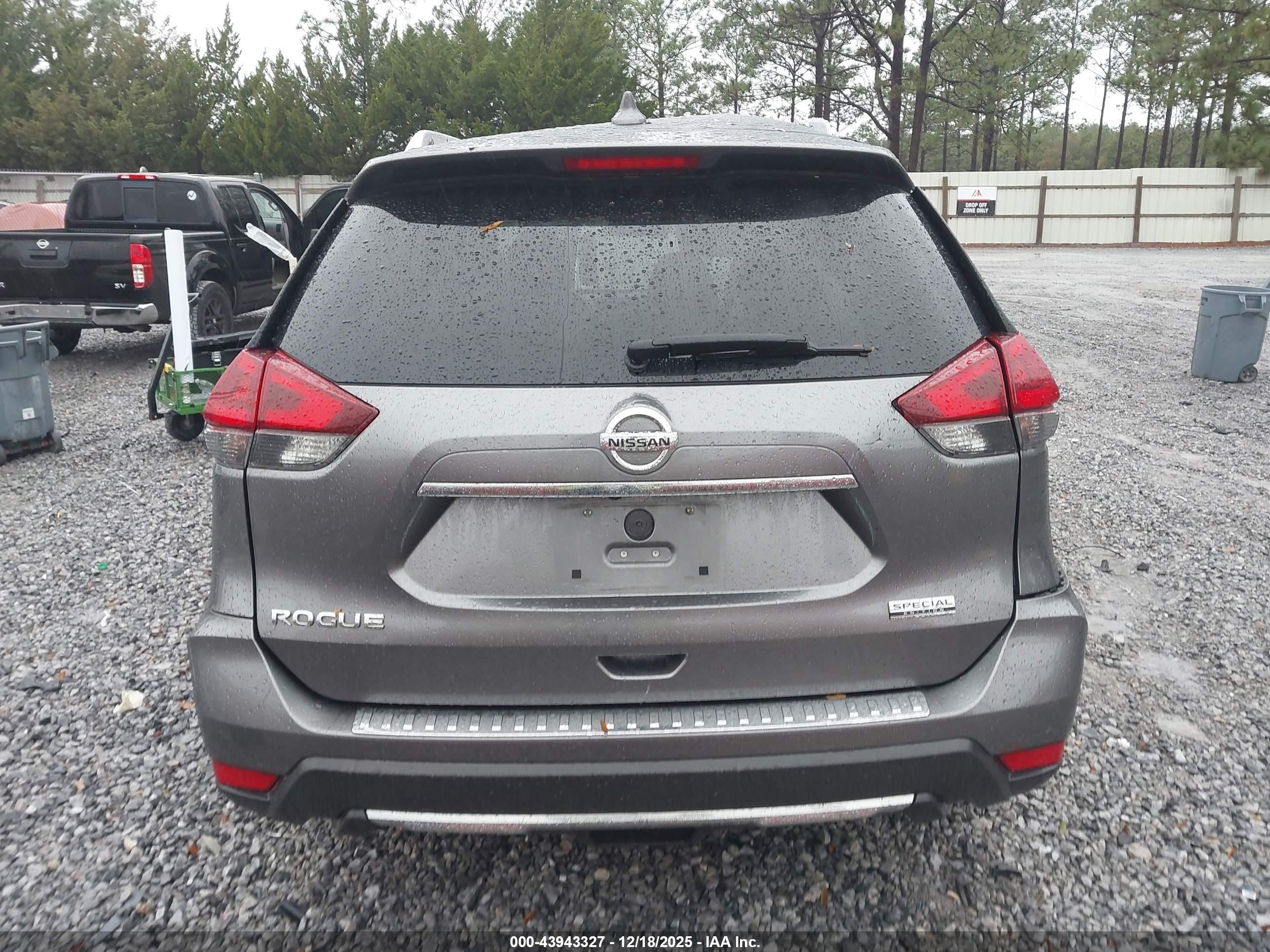 2019 Nissan Rogue S Gray vin: JN8AT2MT2KW267009