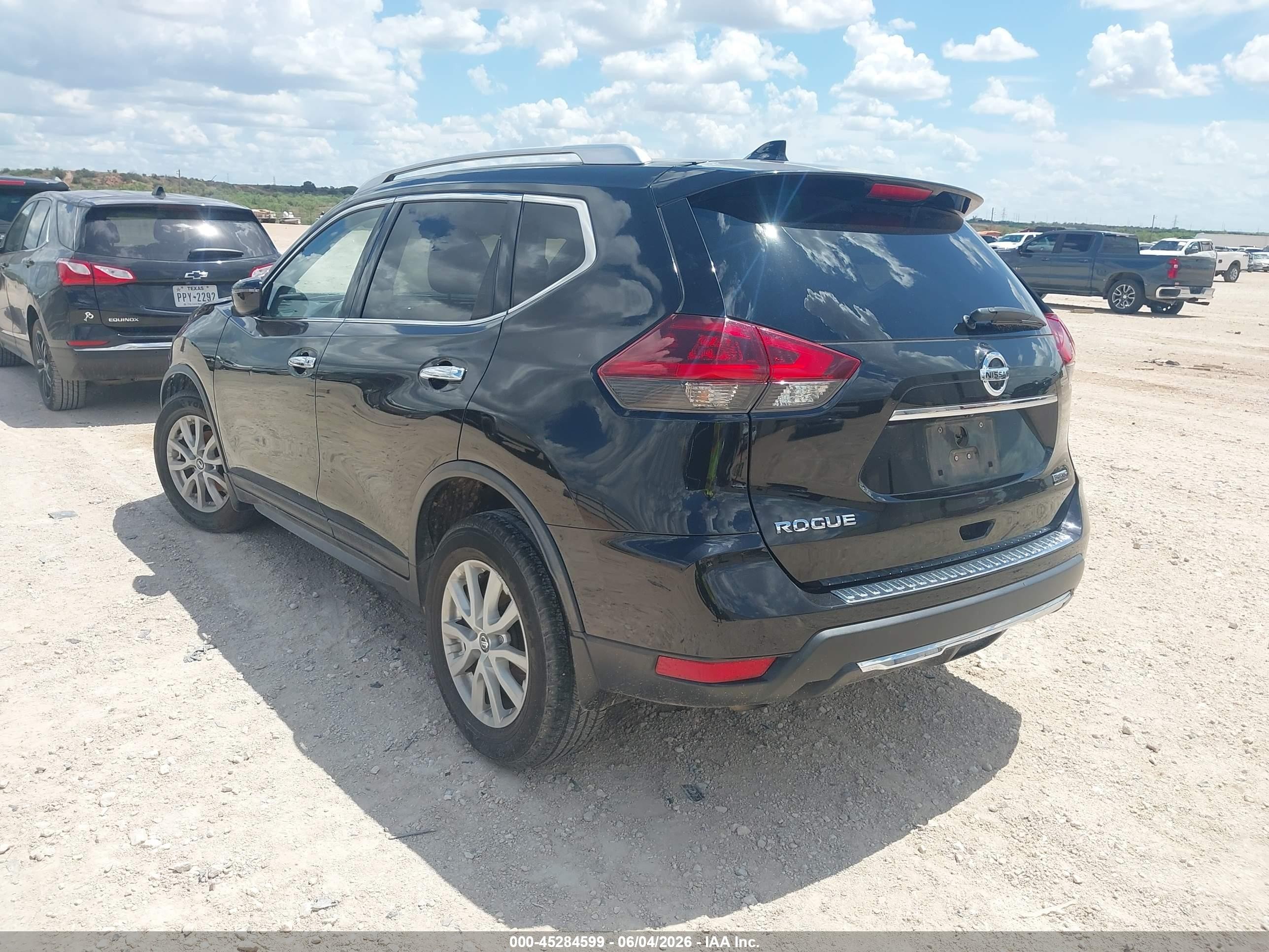 2020 Nissan Rogue S Fwd Black vin: JN8AT2MT2LW001250