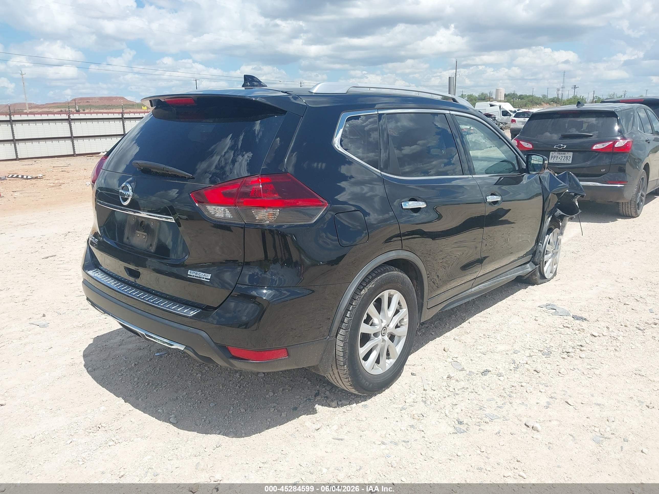 2020 Nissan Rogue S Fwd Black vin: JN8AT2MT2LW001250