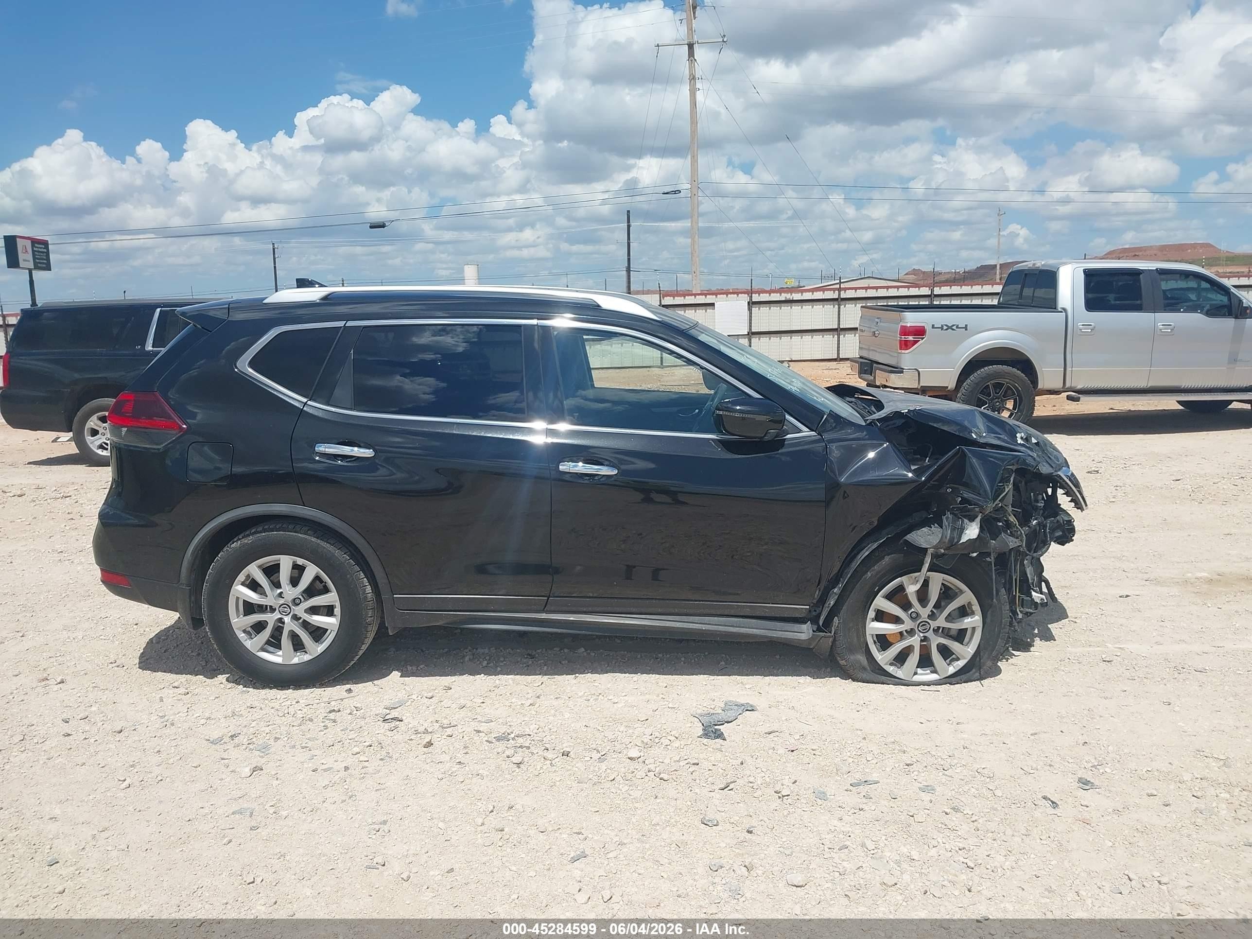 2020 Nissan Rogue S Fwd Black vin: JN8AT2MT2LW001250