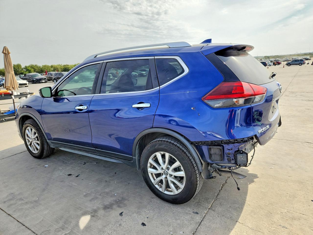 2020 Nissan Rogue Sv Blue vin: JN8AT2MT2LW031185