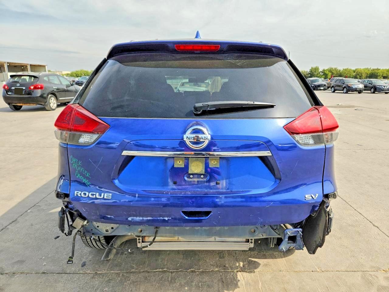 2020 Nissan Rogue Sv Blue vin: JN8AT2MT2LW031185