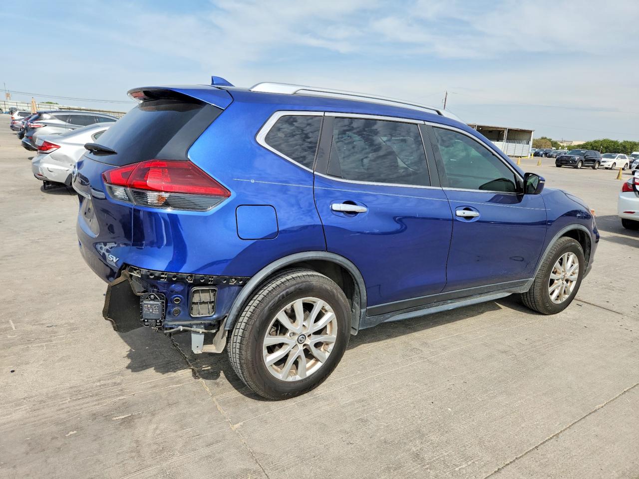 2020 Nissan Rogue Sv Blue vin: JN8AT2MT2LW031185