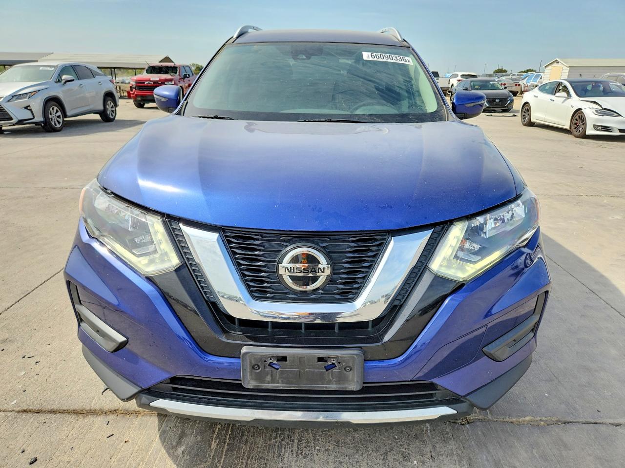 2020 Nissan Rogue Sv Blue vin: JN8AT2MT2LW031185