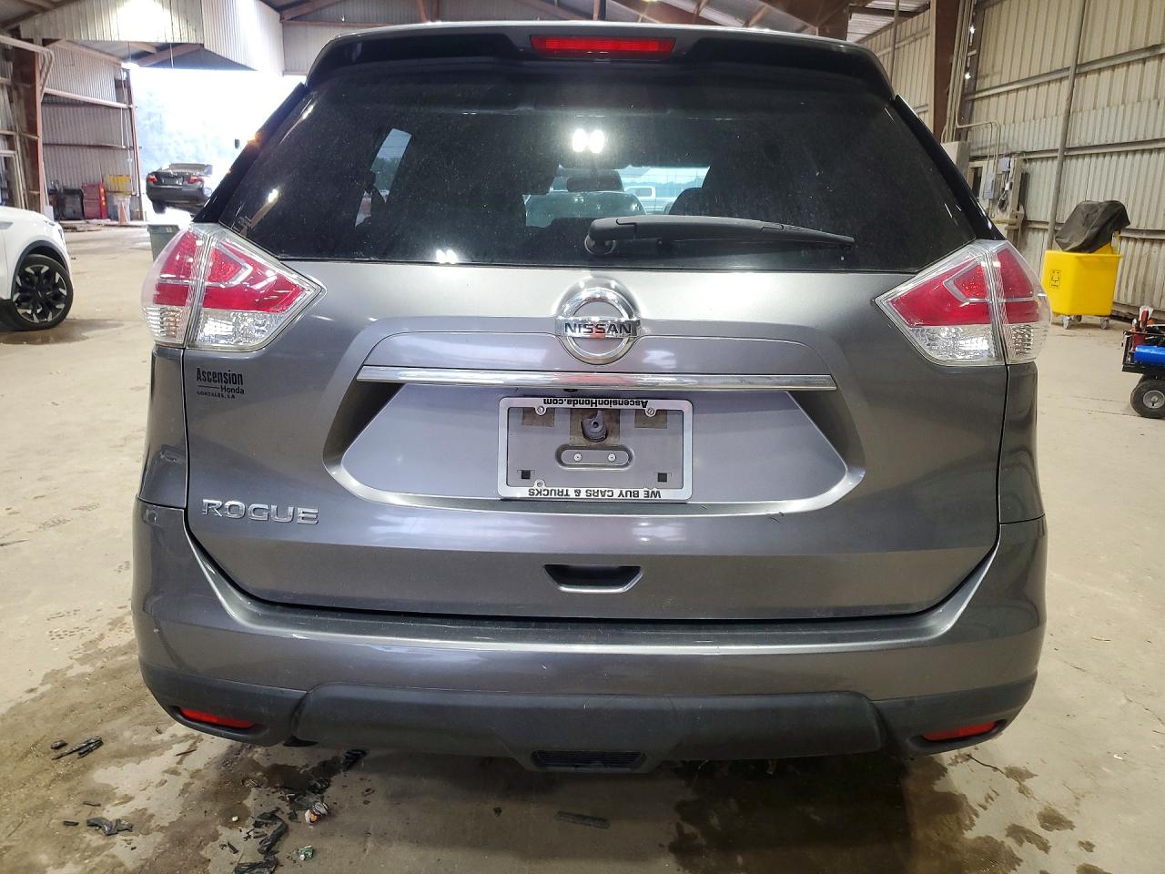 2016 Nissan Rogue S Gray vin: JN8AT2MT3GW027166