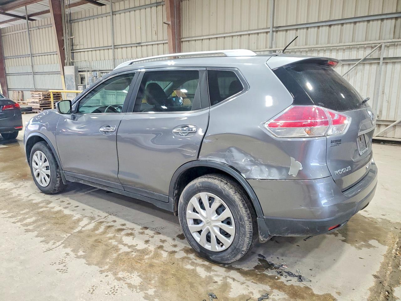 2016 Nissan Rogue S Gray vin: JN8AT2MT3GW027166