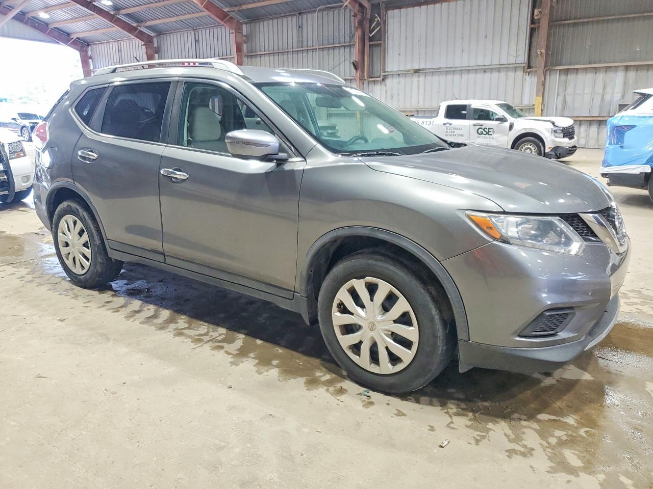 2016 Nissan Rogue S Gray vin: JN8AT2MT3GW027166