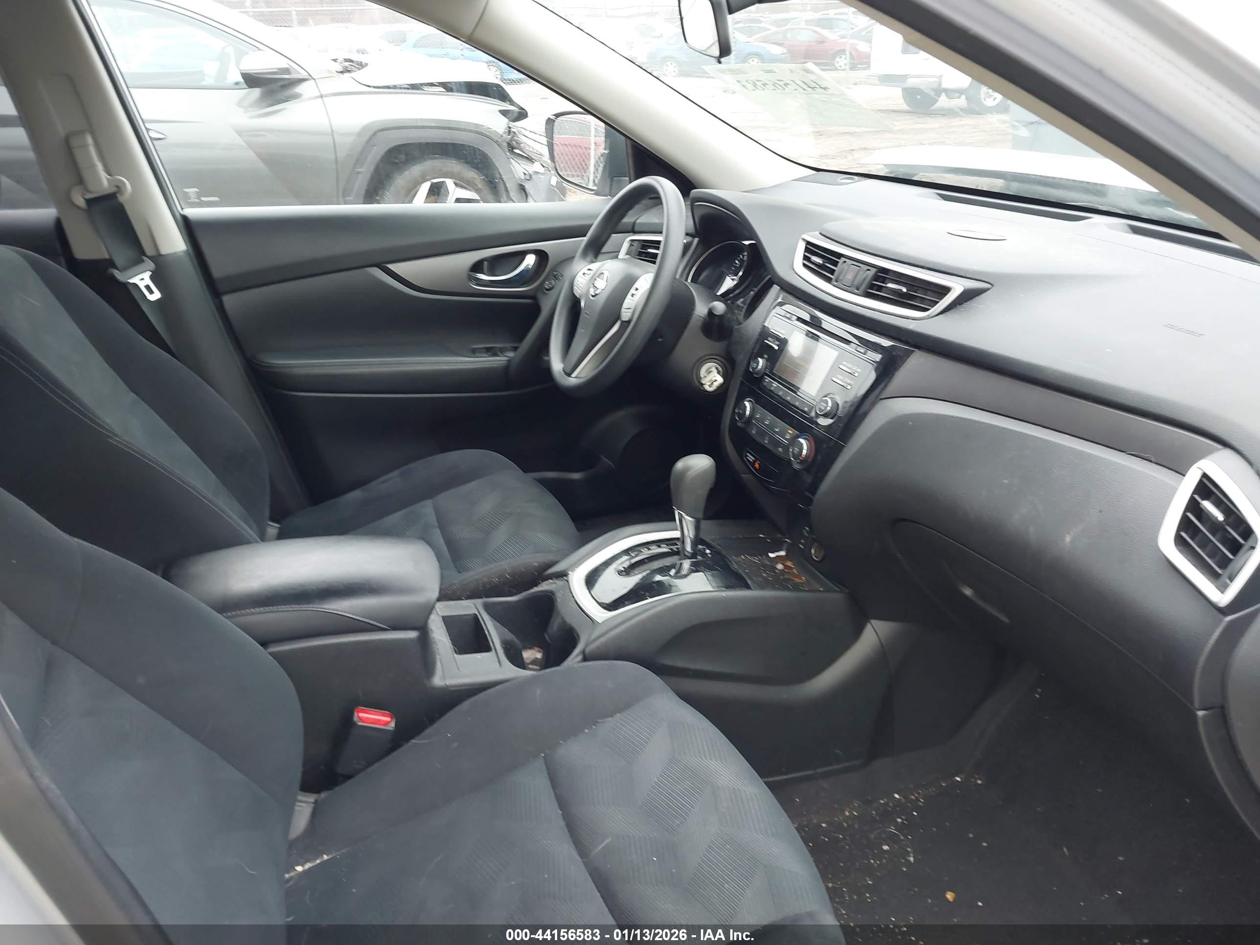 2016 Nissan Rogue S Silver vin: JN8AT2MT4GW023966