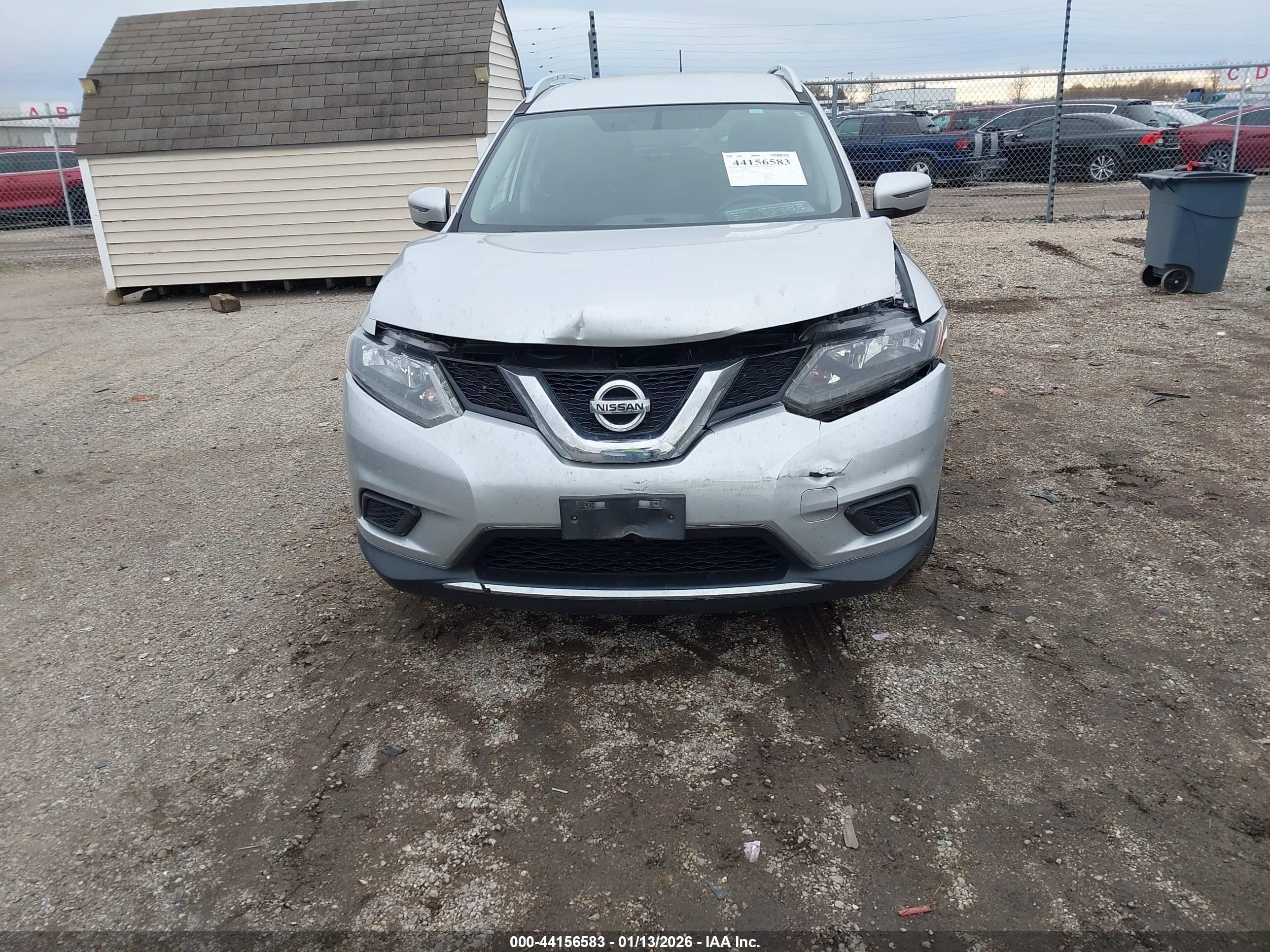 2016 Nissan Rogue S Silver vin: JN8AT2MT4GW023966