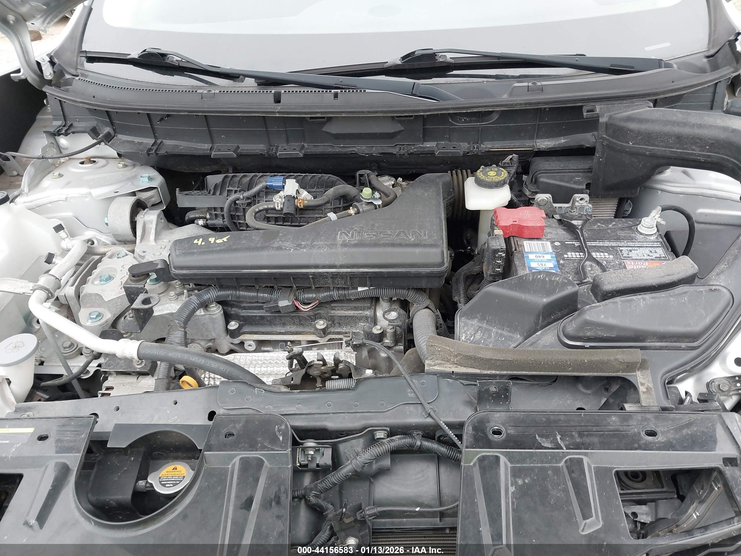 2016 Nissan Rogue S Silver vin: JN8AT2MT4GW023966