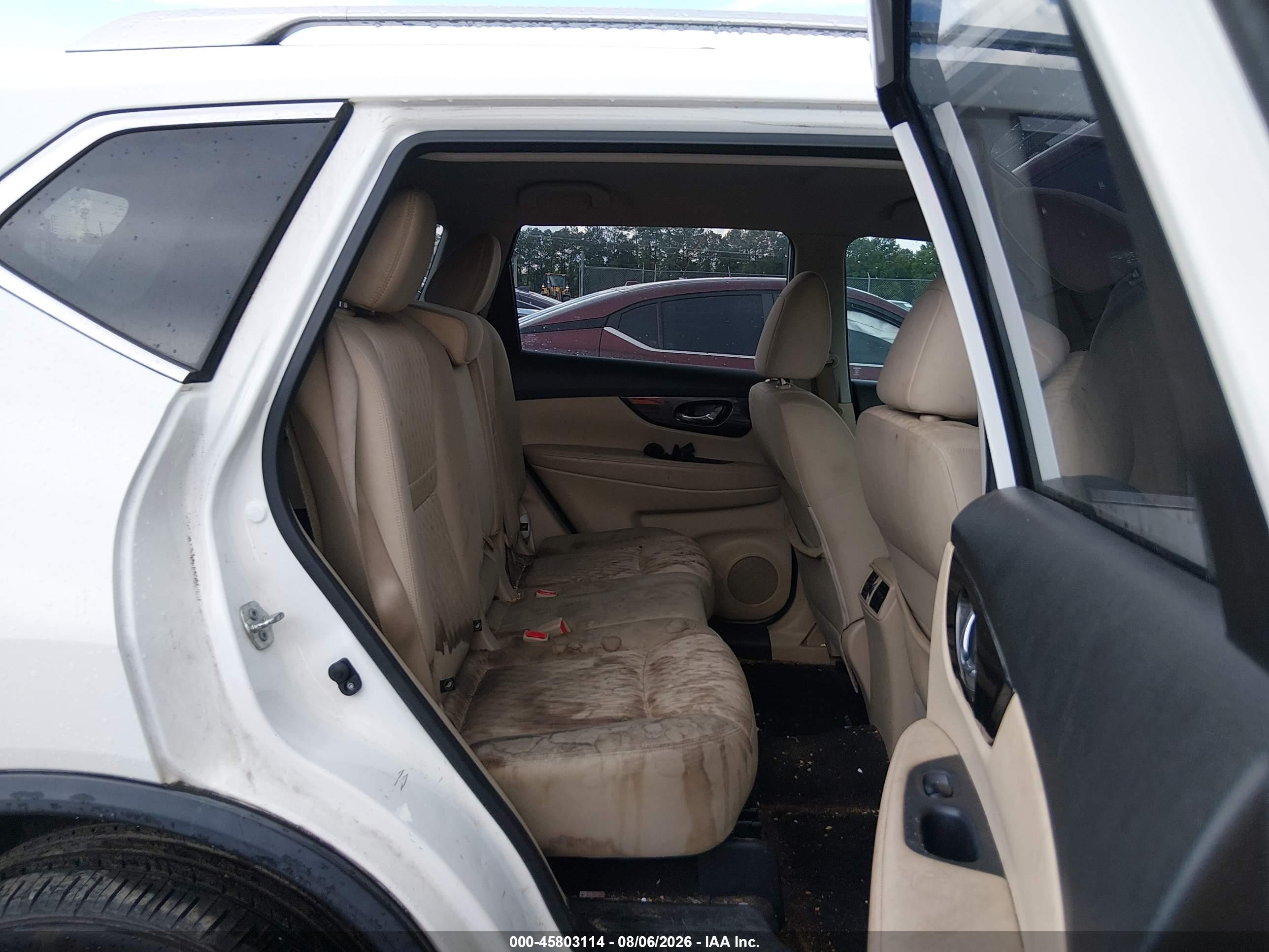 2017 Nissan Rogue S White vin: JN8AT2MT4HW137838