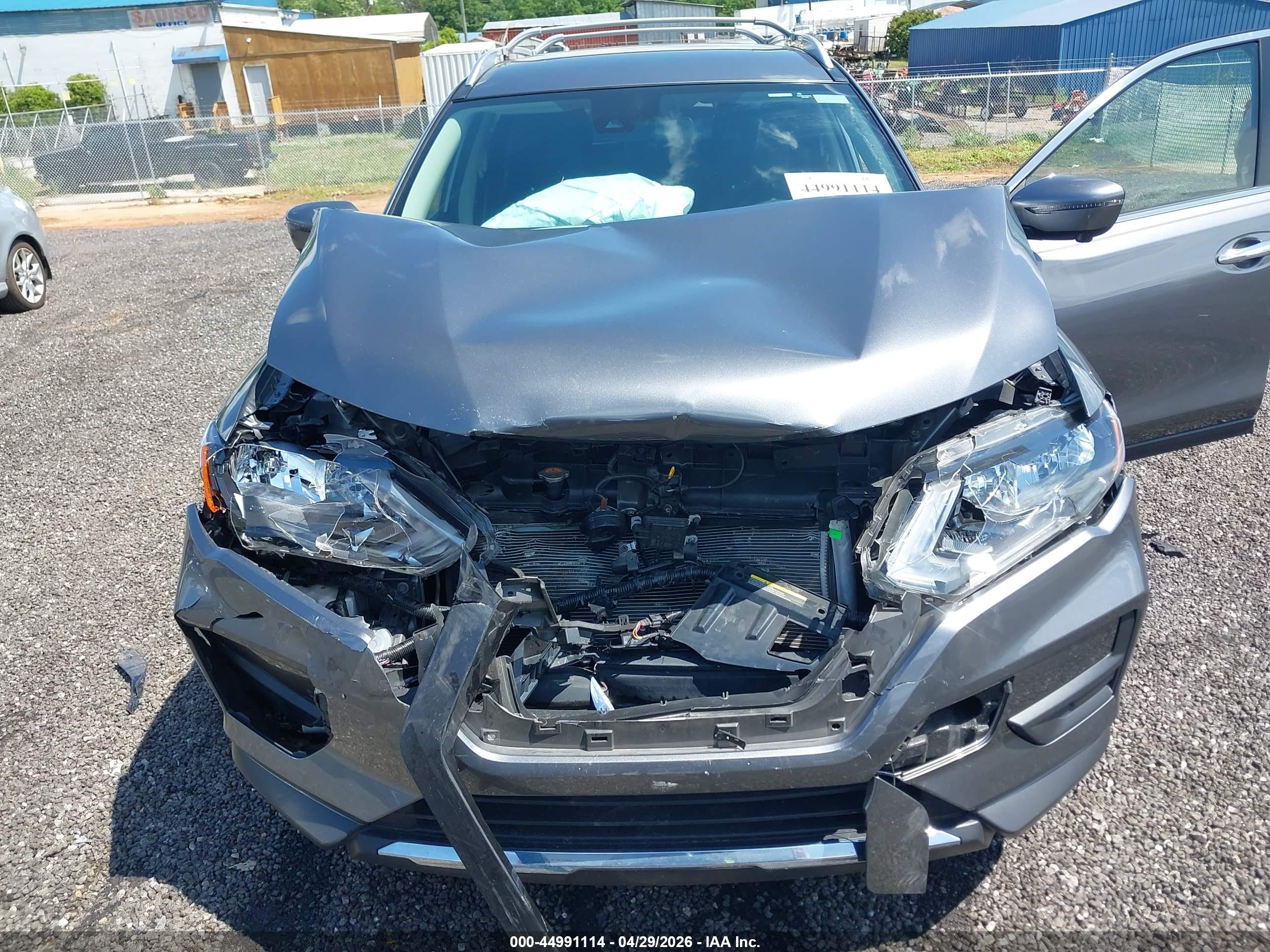 2019 Nissan Rogue Sv Gray vin: JN8AT2MT4KW253175