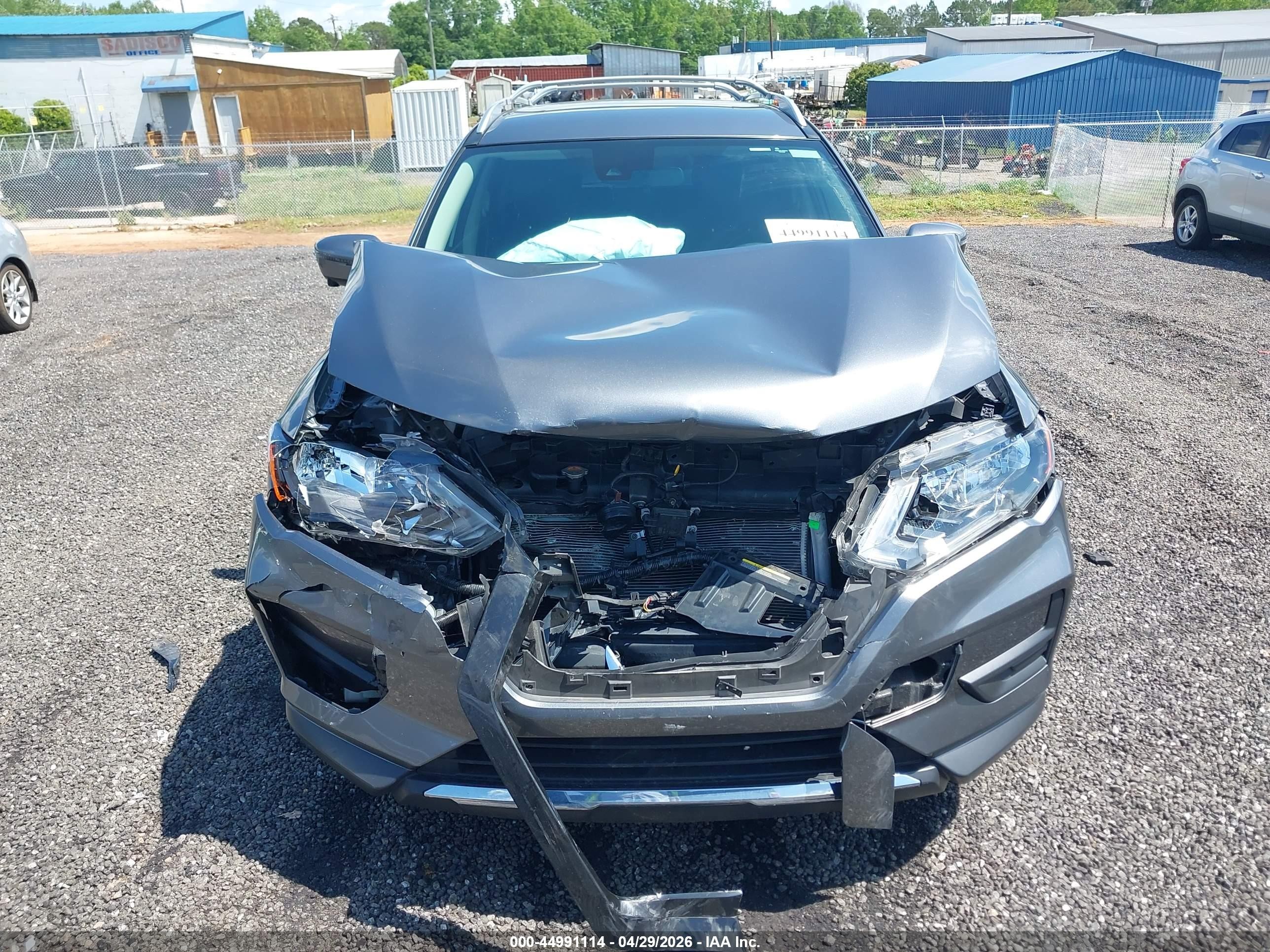 2019 Nissan Rogue Sv Gray vin: JN8AT2MT4KW253175