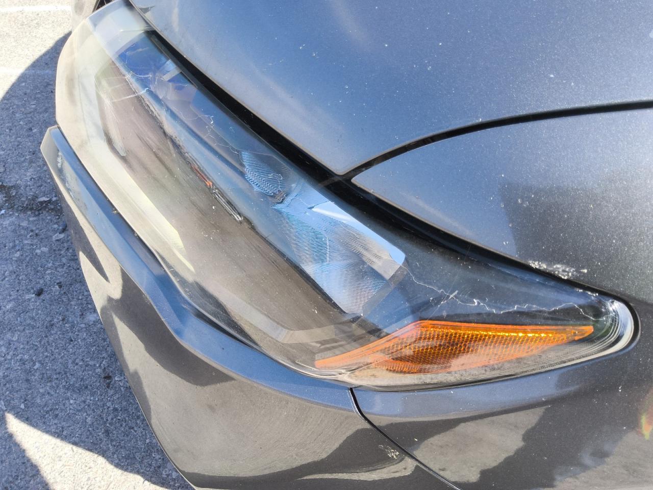 2019 Nissan Rogue Sv Gray vin: JN8AT2MT4KW261602 Damage: Left Head Lamp, Water Damage, Replacement Required