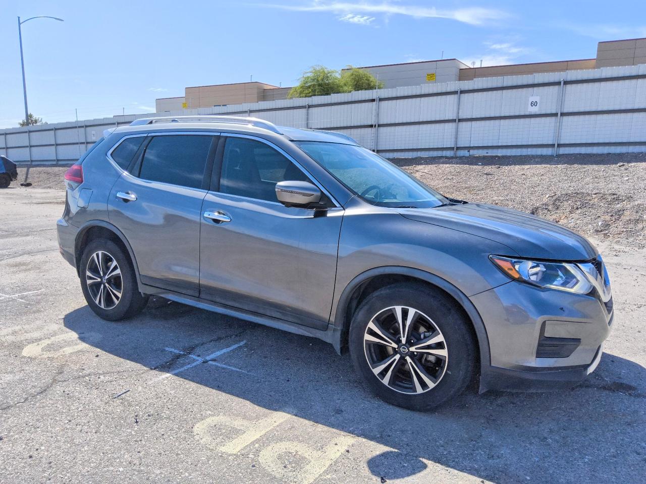 2019 Nissan Rogue Sv Gray vin: JN8AT2MT4KW261602