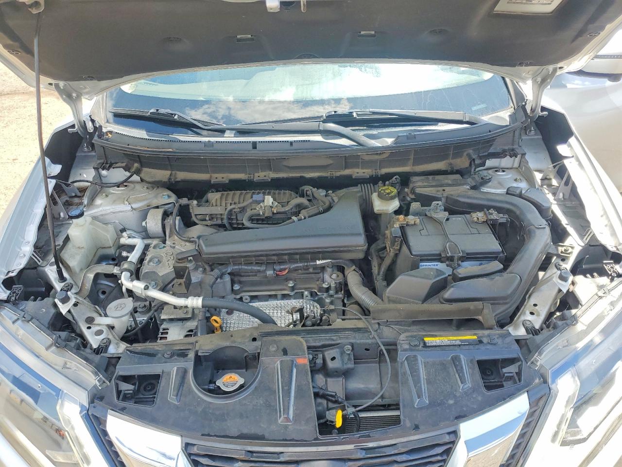 2019 Nissan Rogue Sv Silver vin: JN8AT2MT4KW262443