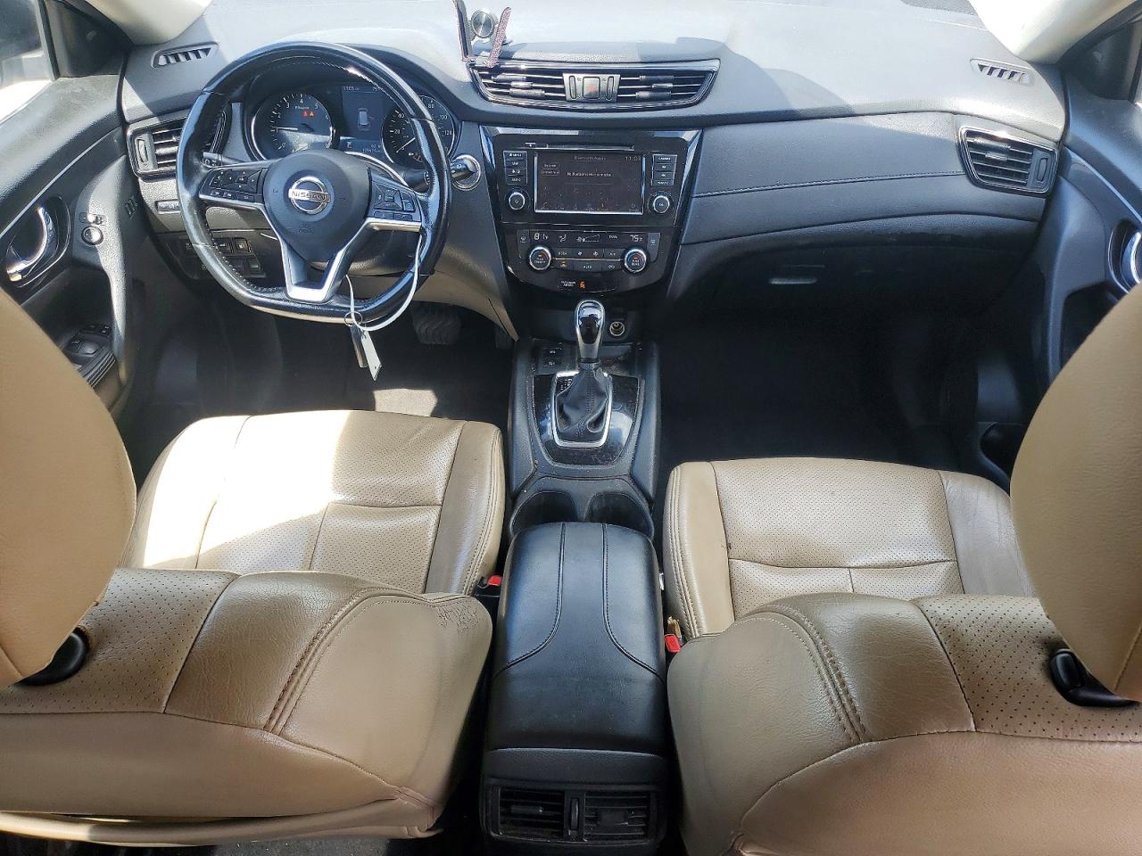 2019 Nissan Rogue Sv Silver vin: JN8AT2MT4KW262443