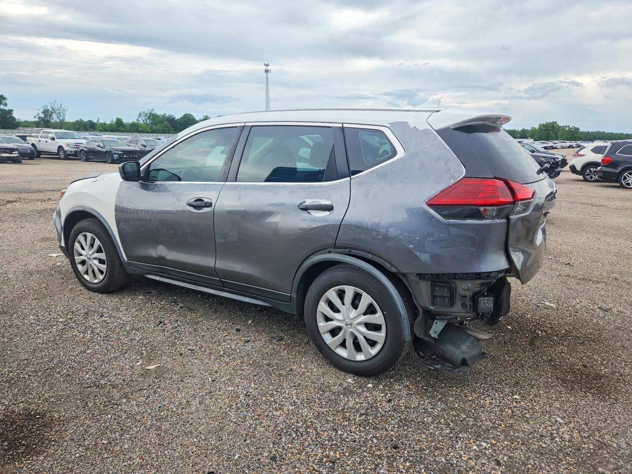 2020 Nissan Rogue S White vin: JN8AT2MT4LW030930