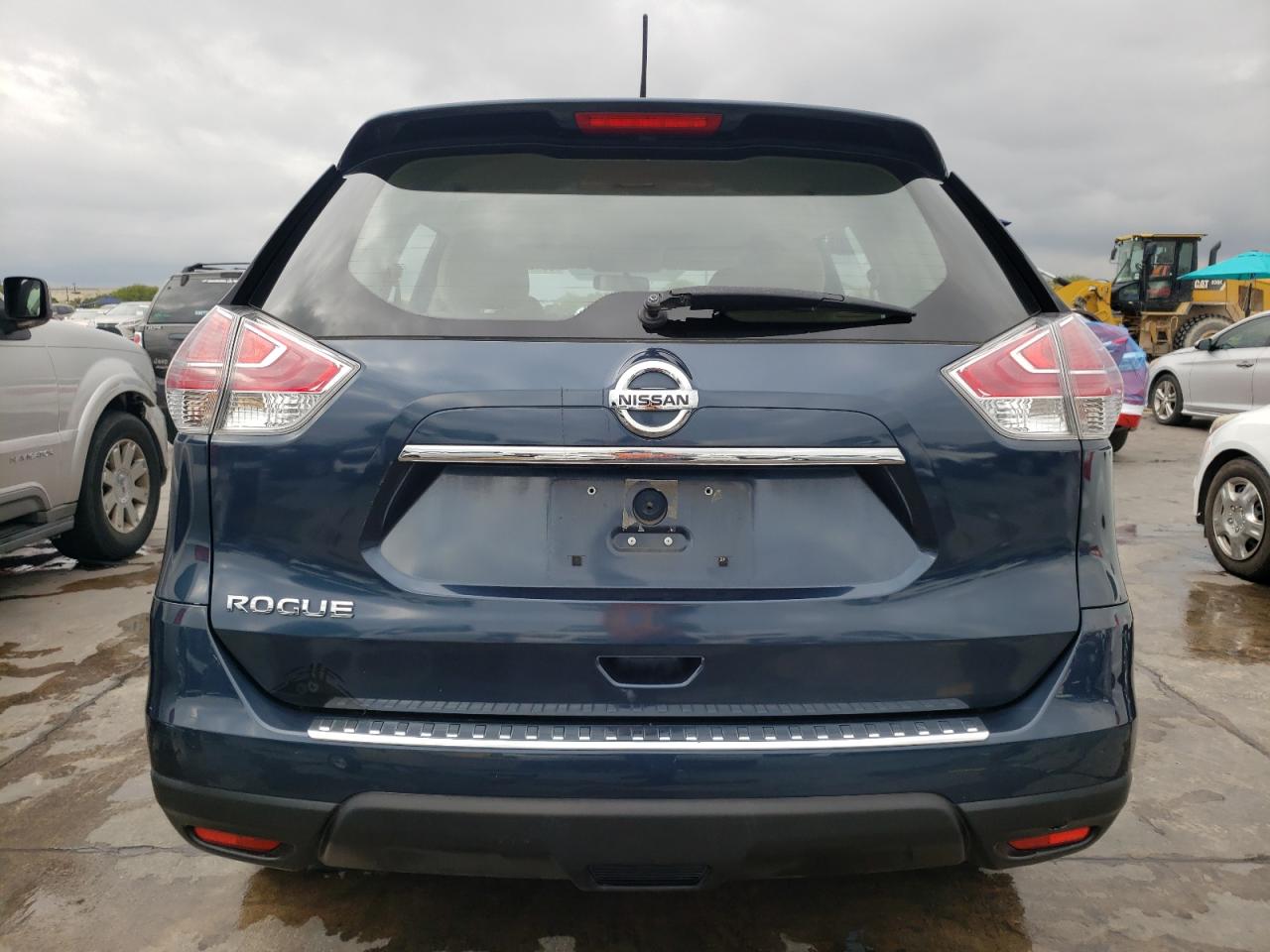 2016 Nissan Rogue S Blue vin: JN8AT2MT5GW029338