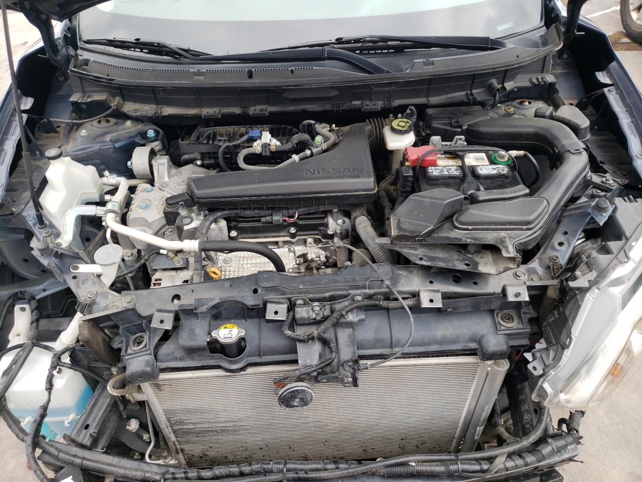 2016 Nissan Rogue S Blue vin: JN8AT2MT5GW029338