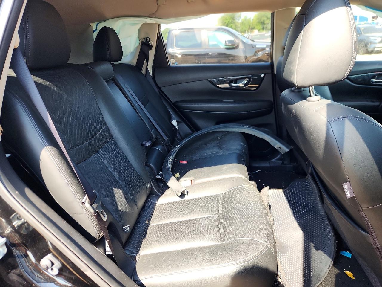 2017 Nissan Rogue Sl Black vin: JN8AT2MT5HW142837