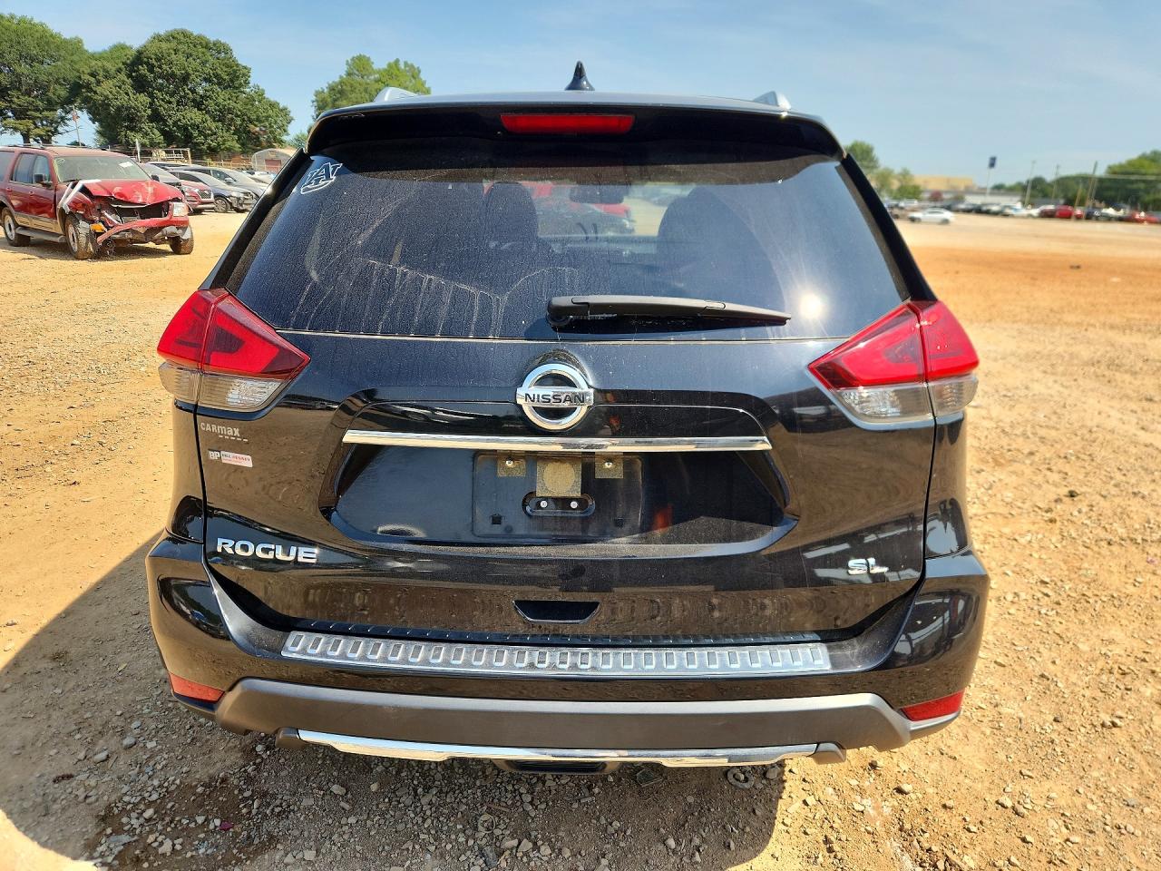 2017 Nissan Rogue Sl Black vin: JN8AT2MT5HW142837