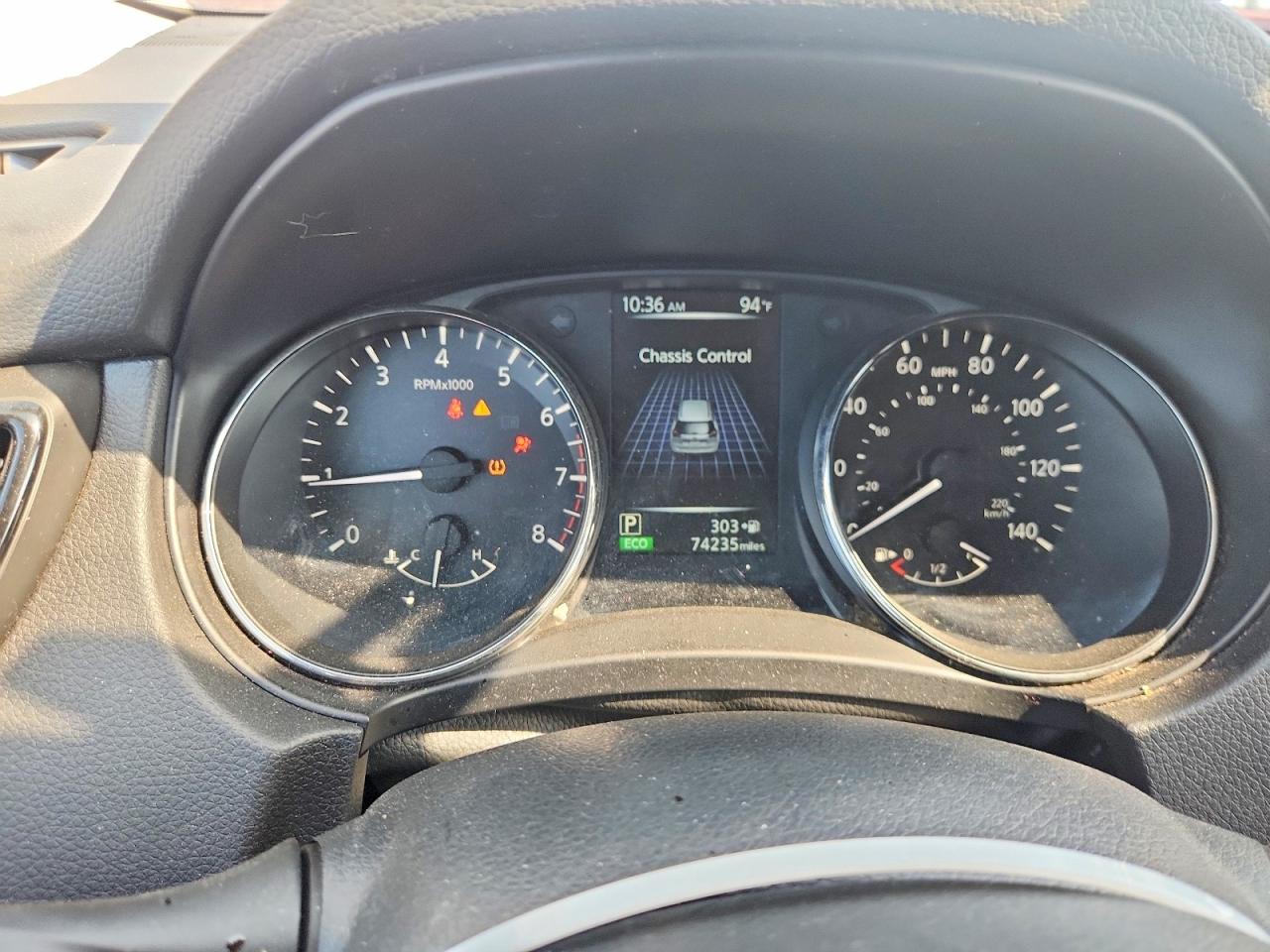 2017 Nissan Rogue Sv Red vin: JN8AT2MT5HW386035