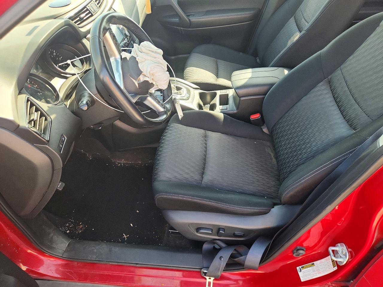 2017 Nissan Rogue Sv Red vin: JN8AT2MT5HW386035