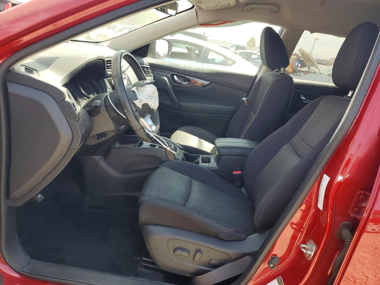 2017 Nissan Rogue Sv Red vin: JN8AT2MT5HW406722