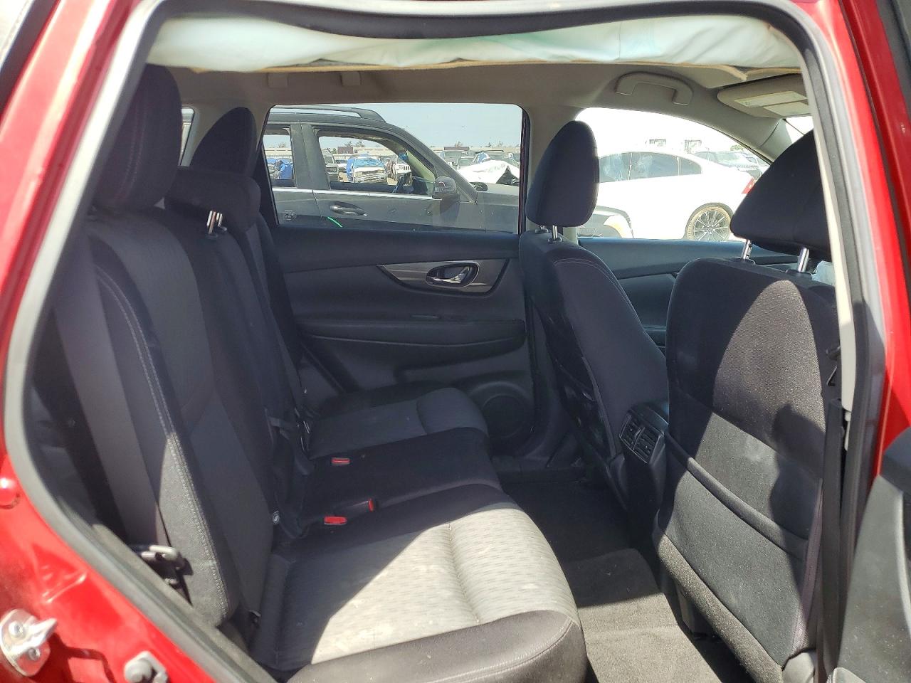 2017 Nissan Rogue Sv Red vin: JN8AT2MT5HW406722