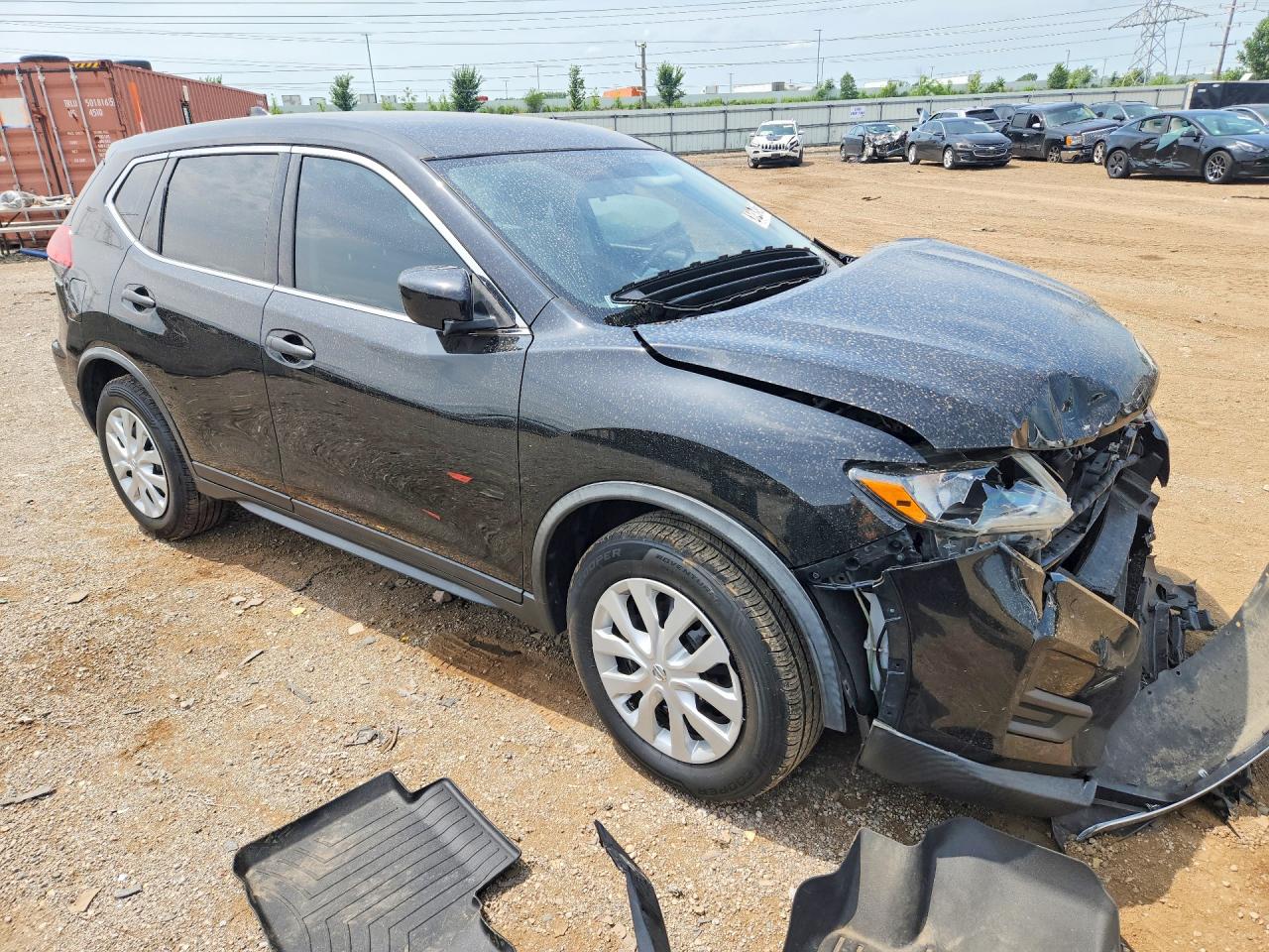 2018 Nissan Rogue S Black vin: JN8AT2MT5JW460866