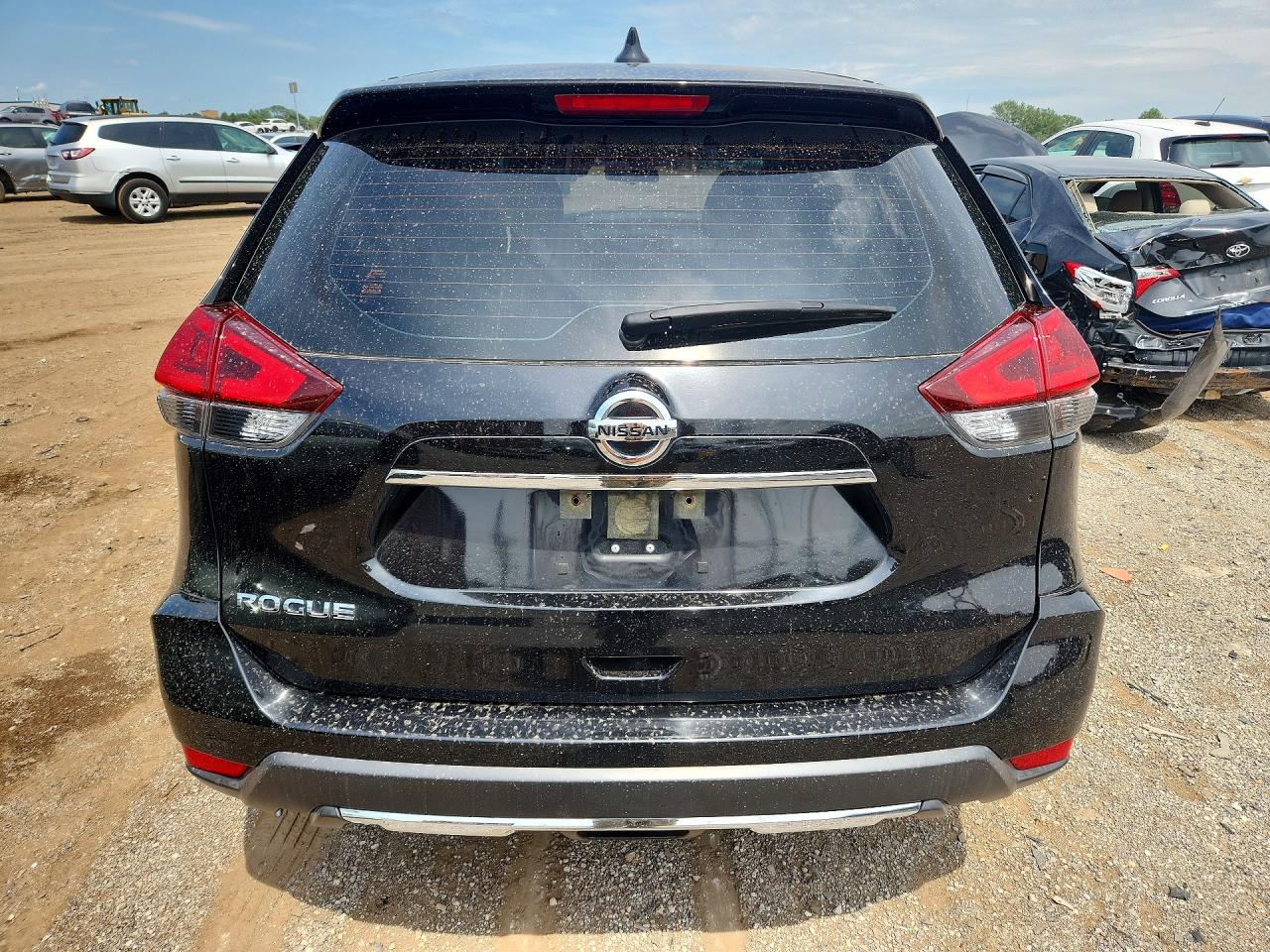 2018 Nissan Rogue S Black vin: JN8AT2MT5JW460866