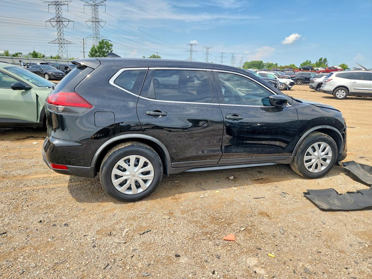 2018 Nissan Rogue S Black vin: JN8AT2MT5JW460866