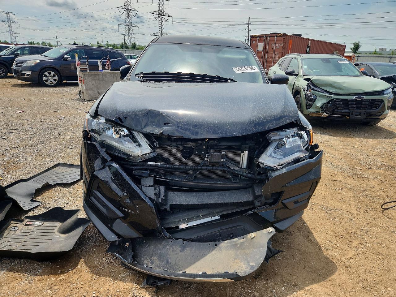 2018 Nissan Rogue S Black vin: JN8AT2MT5JW460866