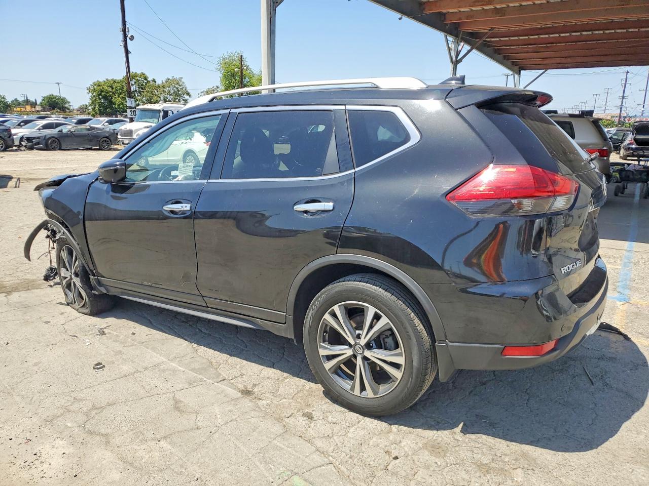 2019 Nissan Rogue Sv Black vin: JN8AT2MT5KW256229