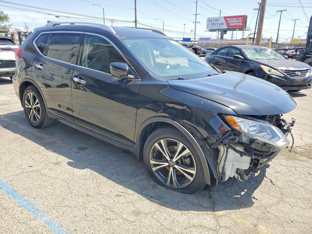 2019 Nissan Rogue Sv Black vin: JN8AT2MT5KW256229